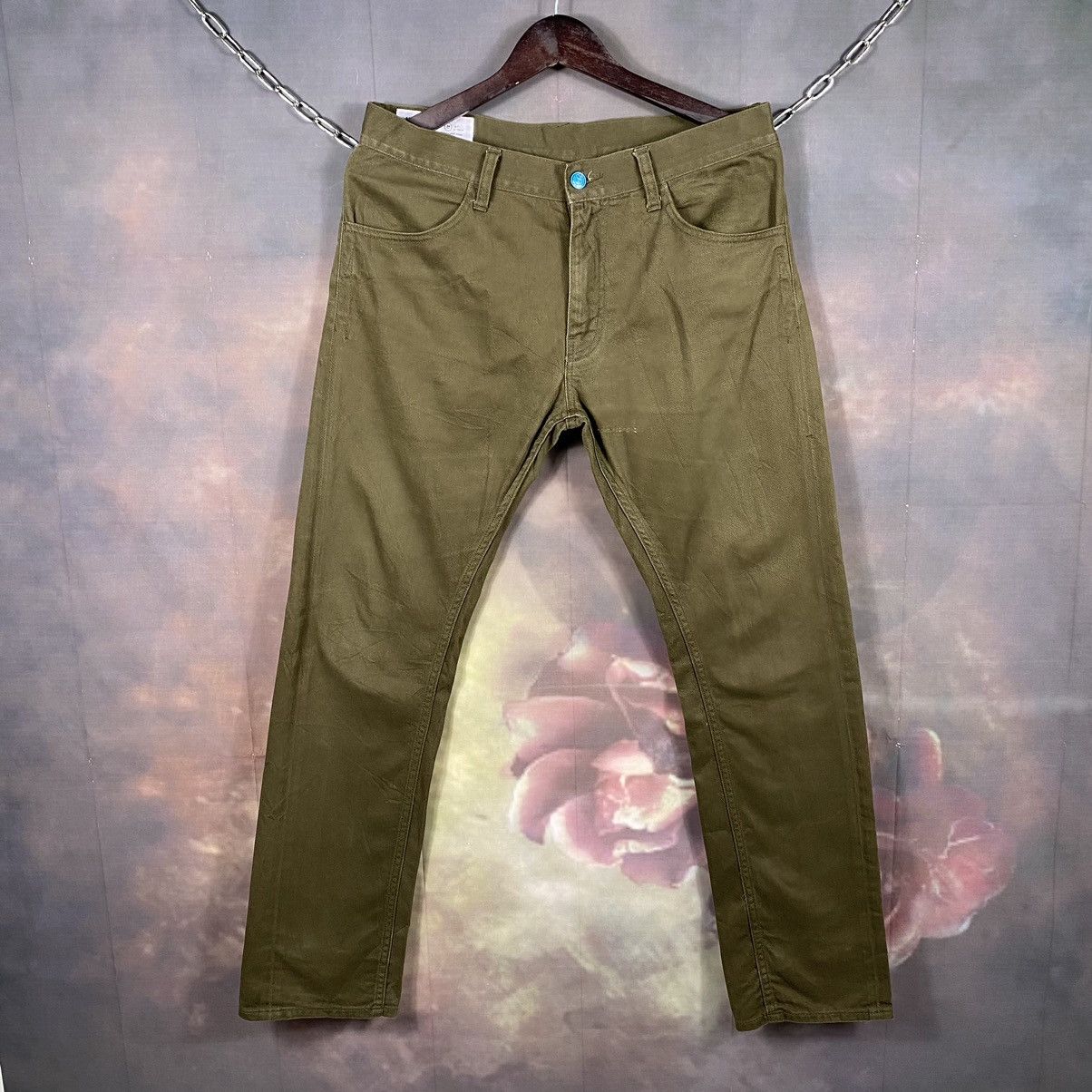 If Six Was Nine Vintage Mackdaddy Mobstyles Punk Zipper Bondage Chinos Pants Size US 34 / EU 50 - 3 Thumbnail