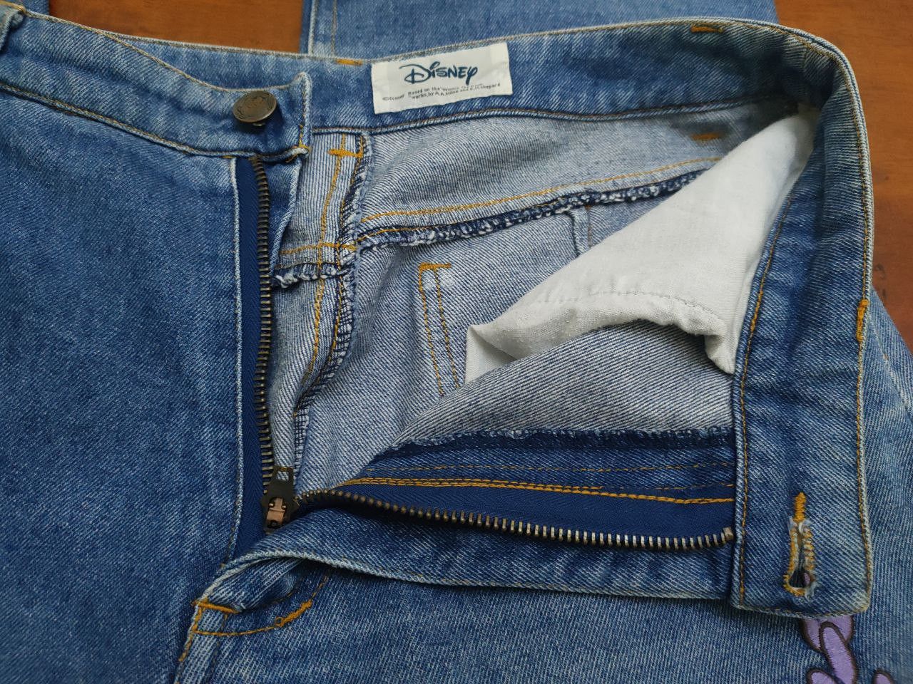 Disney Disney Winnie The Pooh Denim Size 29" - 5 Thumbnail