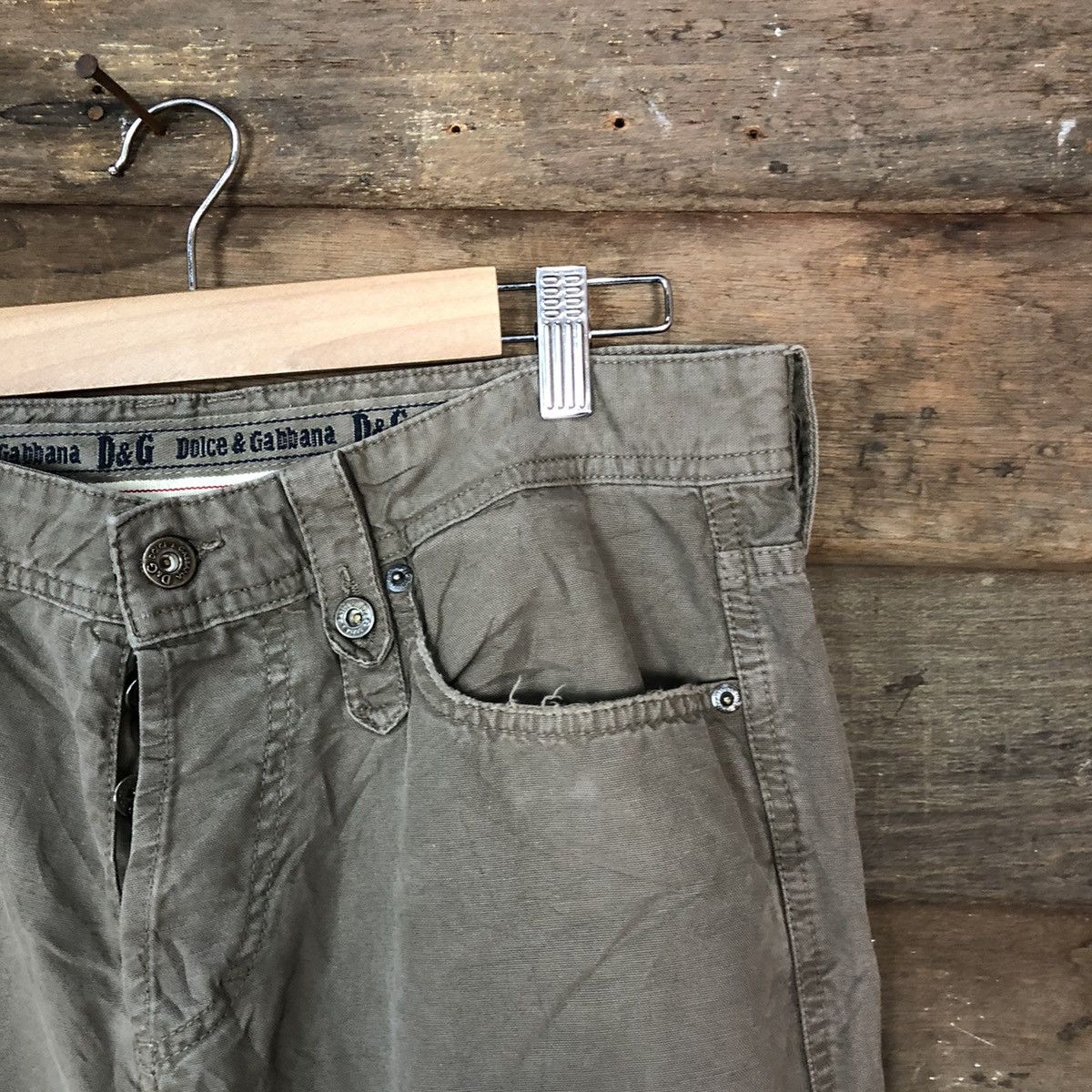 Dolce & Gabbana Dolce & Gabbana Grey cargo Pants #6941 Size US 32 / EU 48 - 11 Thumbnail