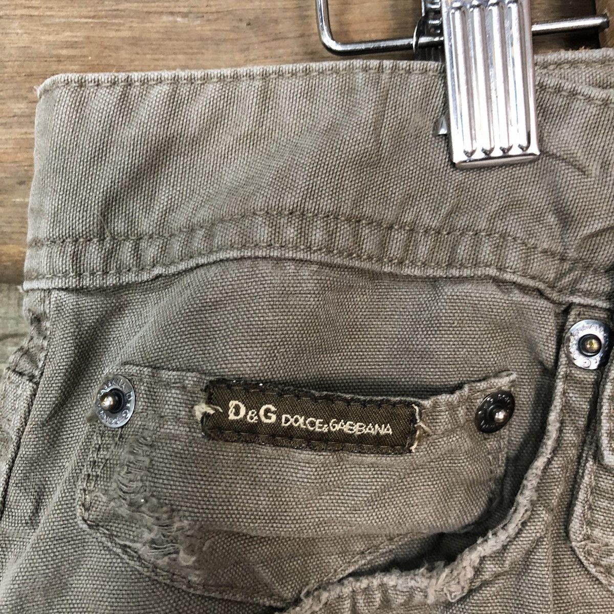 Dolce & Gabbana Dolce & Gabbana Grey cargo Pants #6941 Size US 32 / EU 48 - 14 Thumbnail