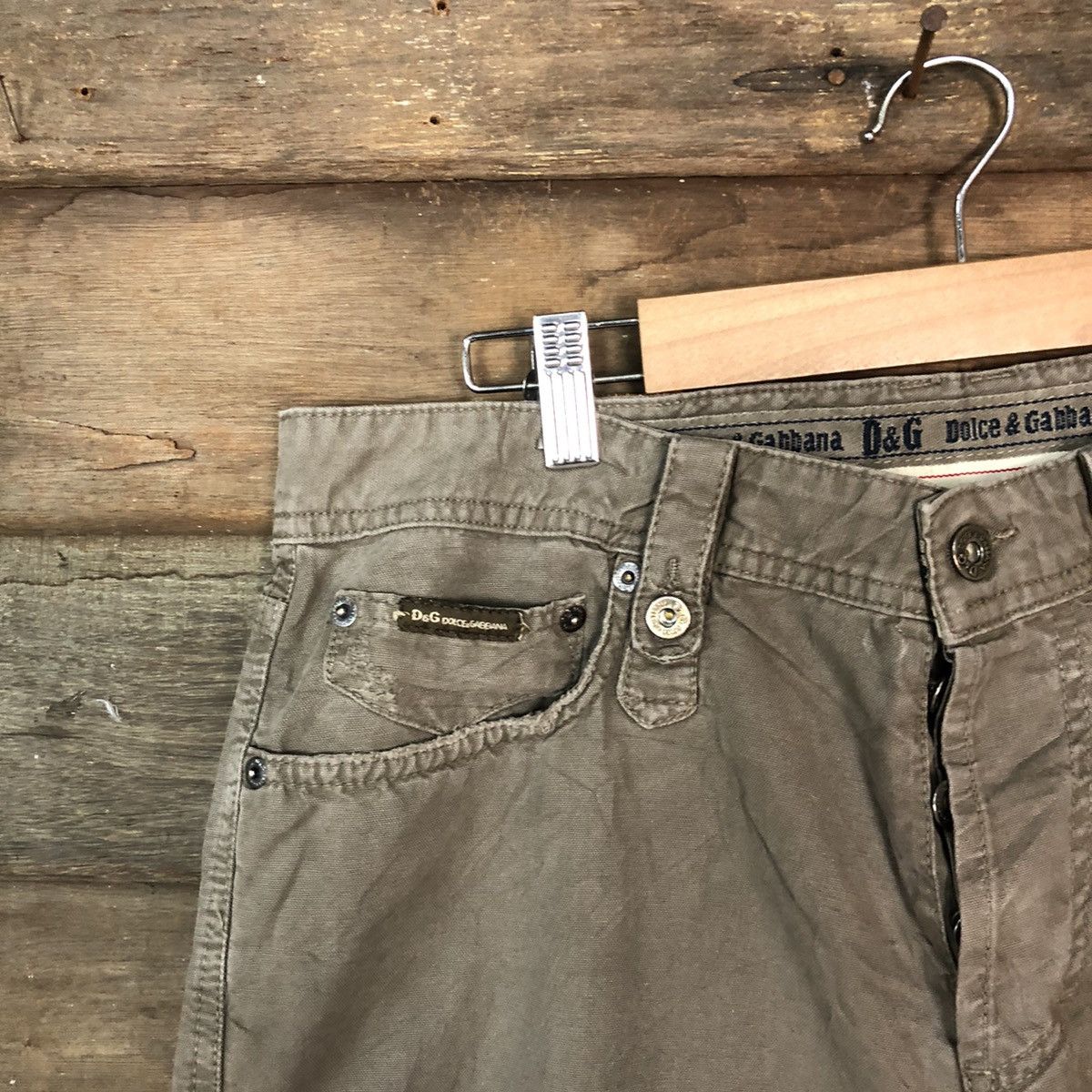 Dolce & Gabbana Dolce & Gabbana Grey cargo Pants #6941 Size US 32 / EU 48 - 10 Thumbnail