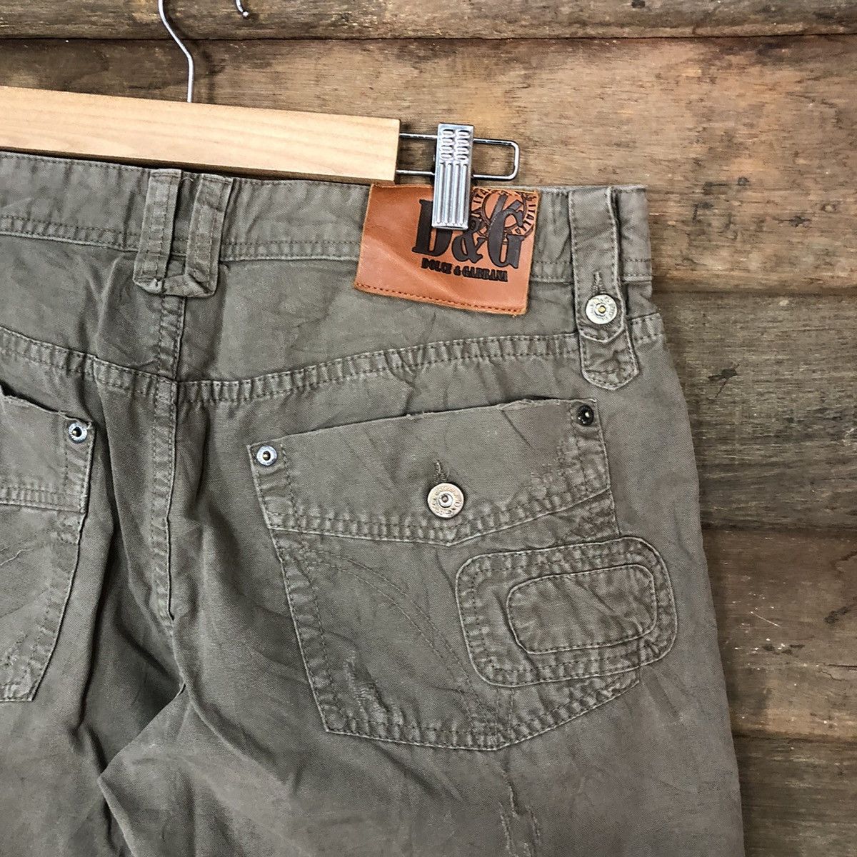 Dolce & Gabbana Dolce & Gabbana Grey cargo Pants #6941 Size US 32 / EU 48 - 5 Thumbnail
