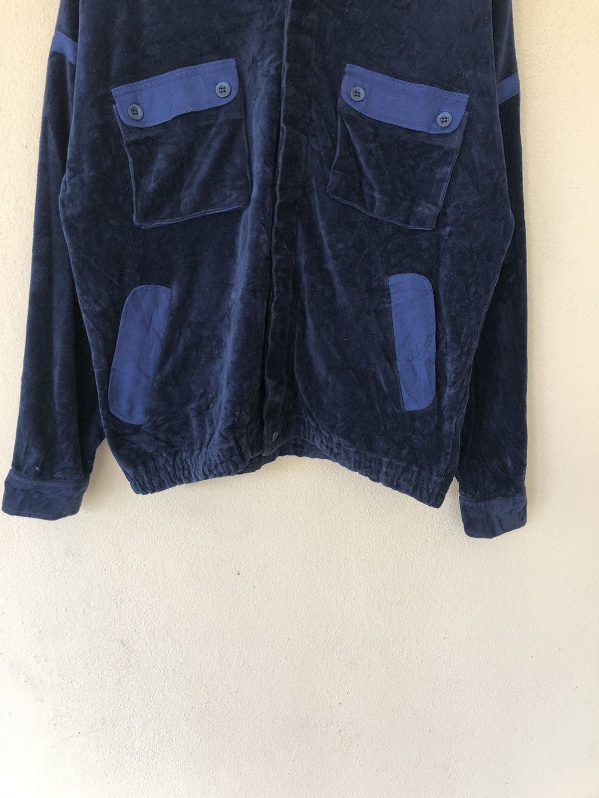Japanese Brand Japanese Velvet Bomber Style Jacket Size US M / EU 48-50 / 2 - 3 Thumbnail