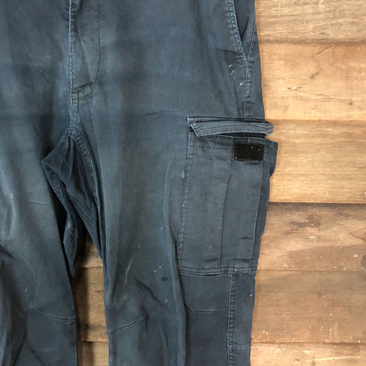 Faded Glory × Japanese Brand Japan faded Blue multipocket tactical Cargo Pants #7060 Size US 30 / EU 46 - 7 Thumbnail