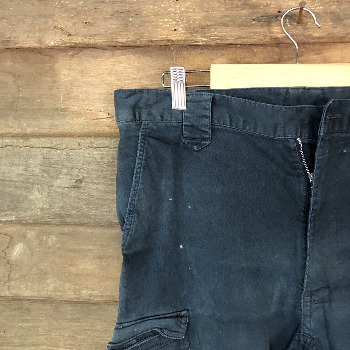 Faded Glory × Japanese Brand Japan faded Blue multipocket tactical Cargo Pants #7060 Size US 30 / EU 46 - 4 Thumbnail