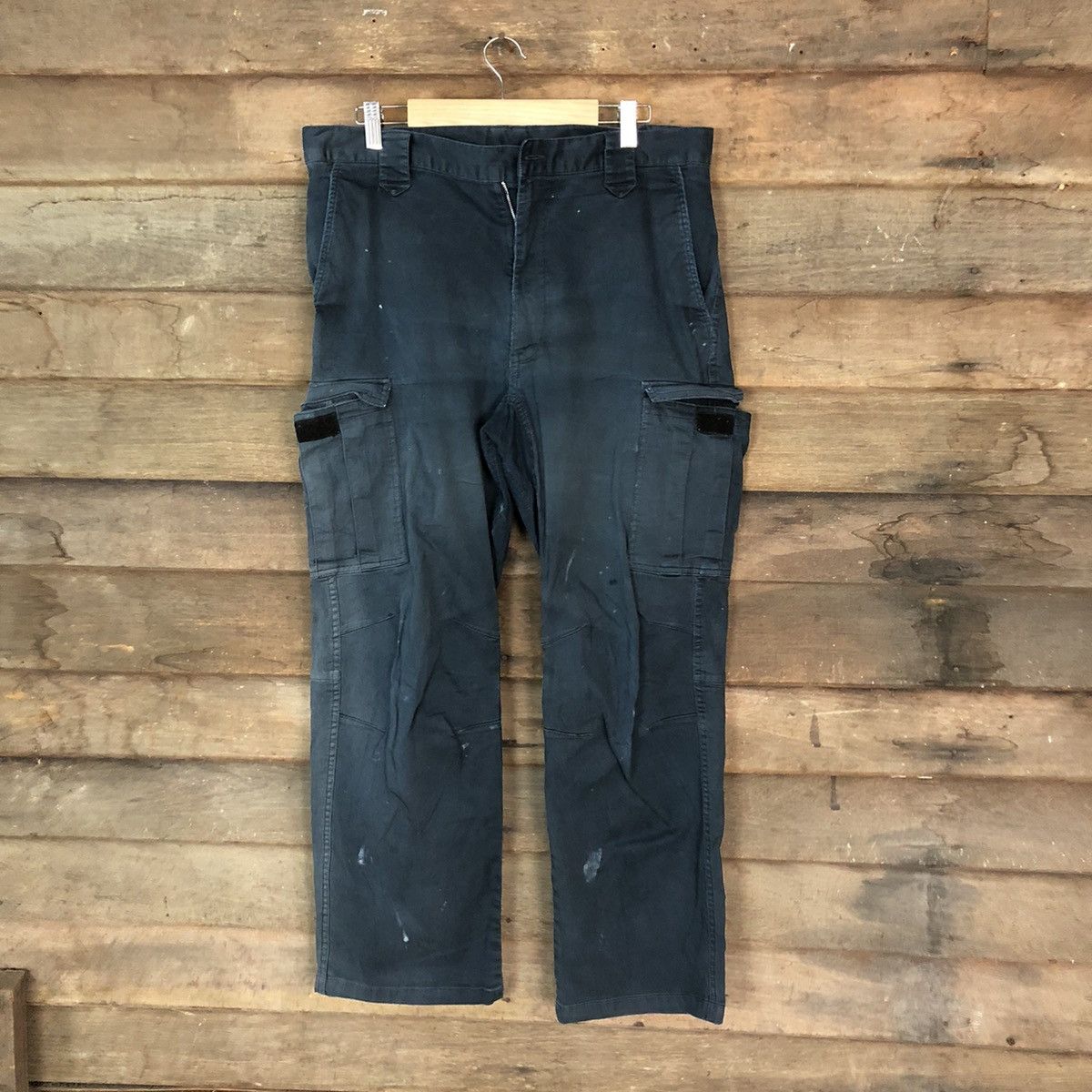 Faded Glory × Japanese Brand Japan faded Blue multipocket tactical Cargo Pants #7060 Size US 30 / EU 46 - 1 Thumbnail