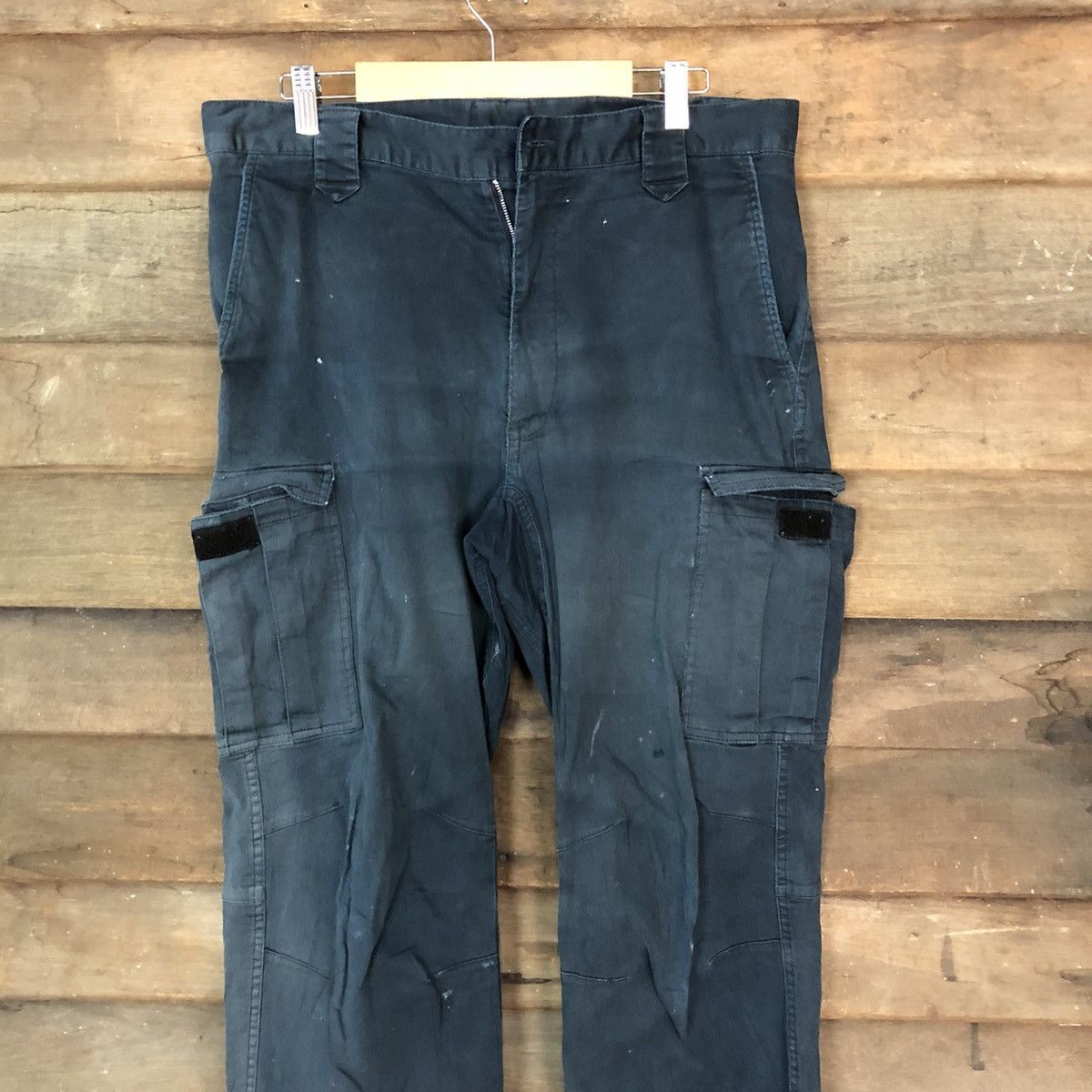 Faded Glory × Japanese Brand Japan faded Blue multipocket tactical Cargo Pants #7060 Size US 30 / EU 46 - 2 Thumbnail