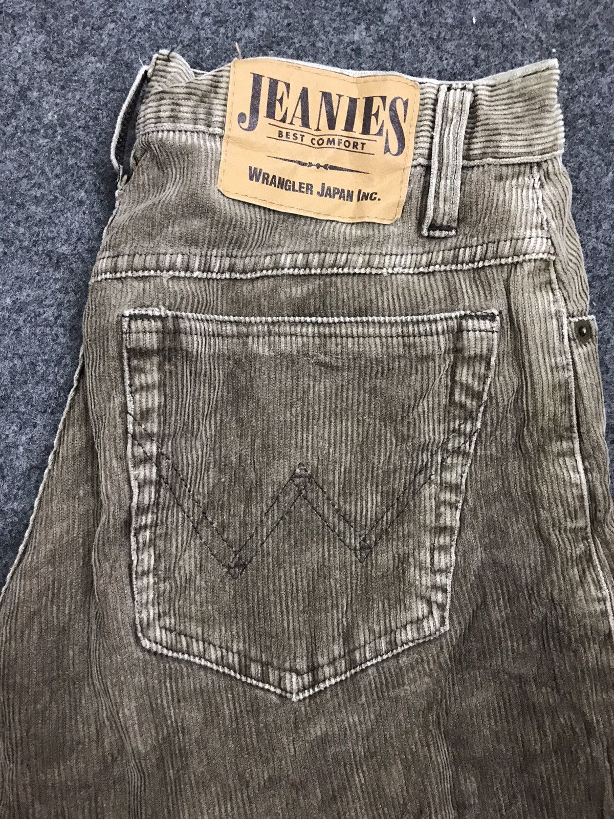 Vintage Jeanies Wrangler Japan Corduroy Denim Jeans Size US 27 - 1 Thumbnail