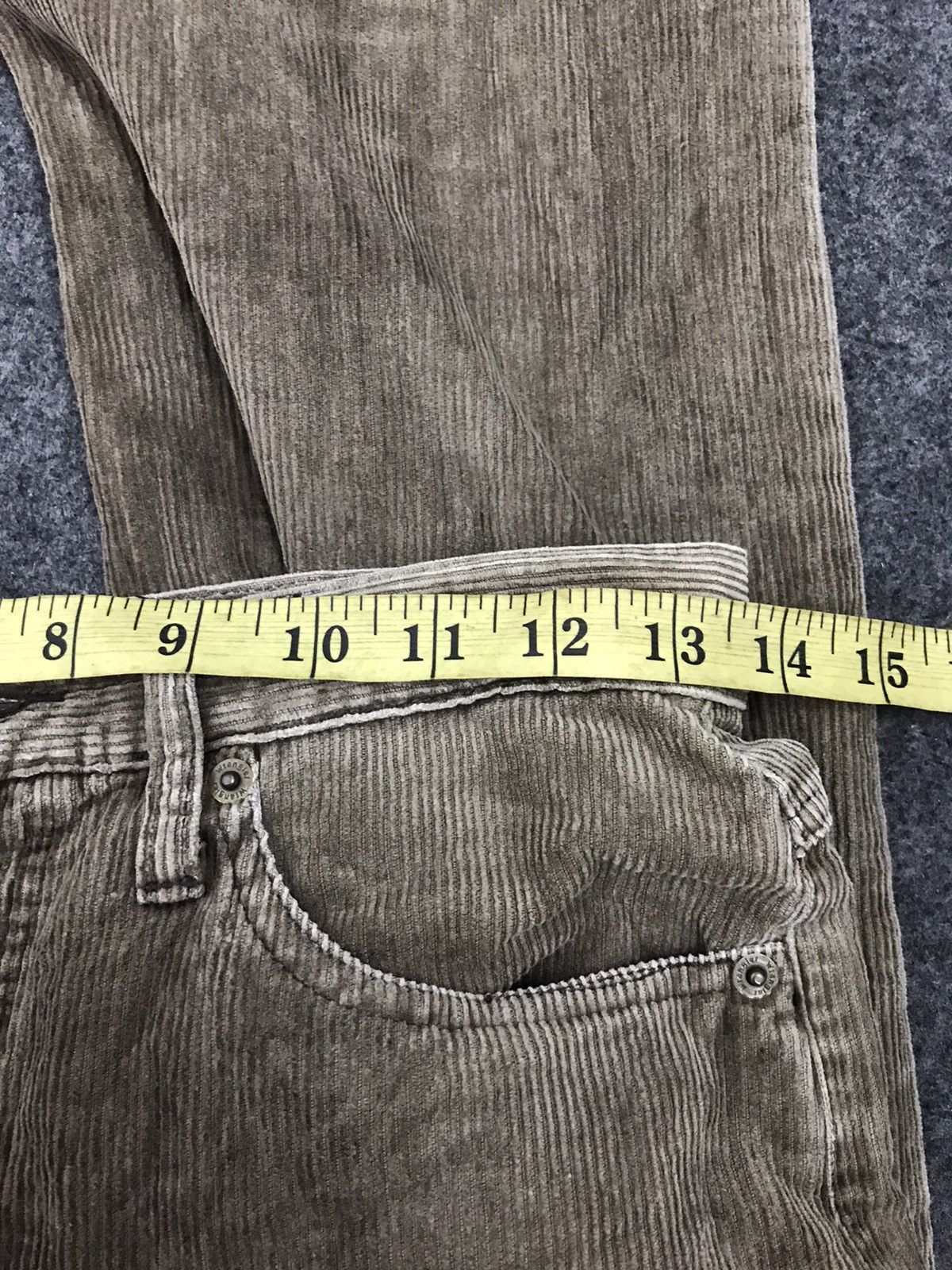 Vintage Jeanies Wrangler Japan Corduroy Denim Jeans Size US 27 - 7 Thumbnail