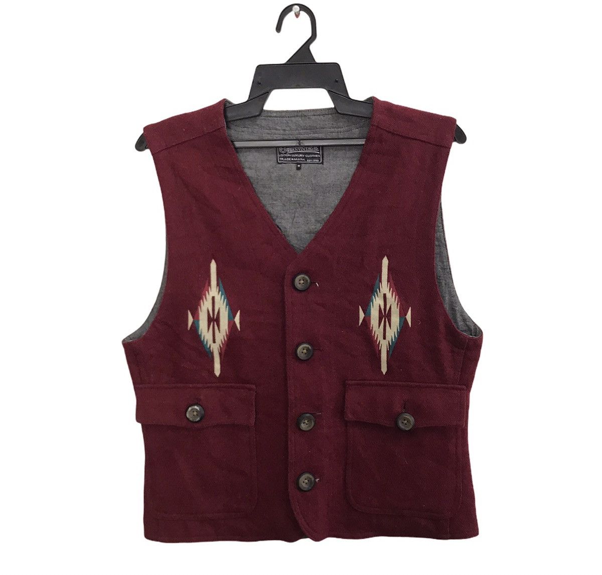 Native Urban Ethic Vest Jacket Double Pockets Style Workwea Size US S / EU 44-46 / 1 - 1 Thumbnail
