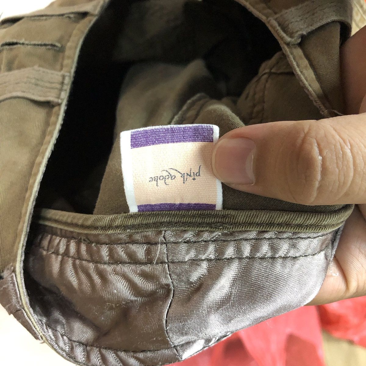 Faded Glory DL Pink Adobe faded Brown multipocket Cargo Pants #4645 Size 30" / US 8 / IT 44 - 16 Thumbnail