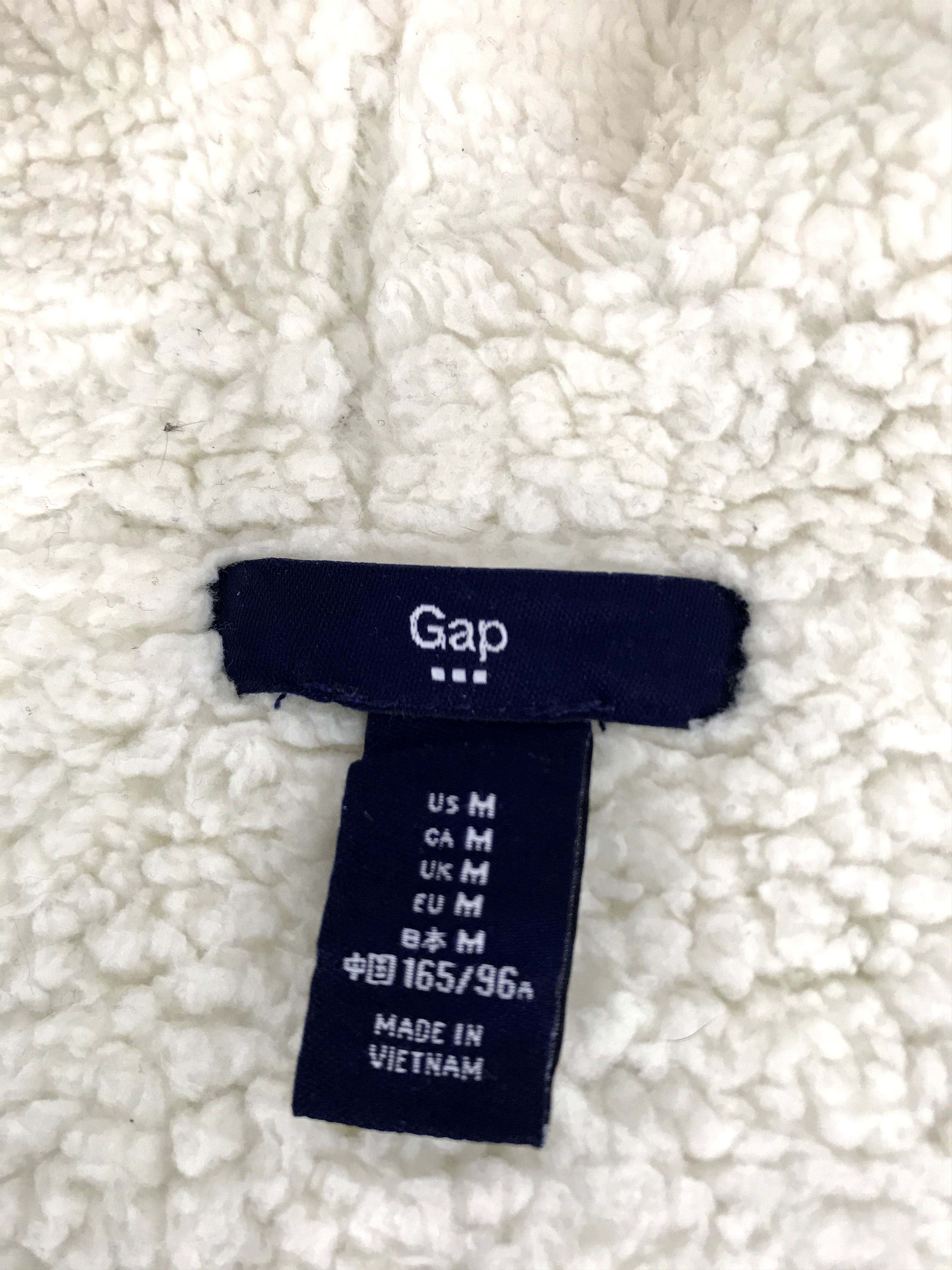 Gap Gap Hoodie Sweatshirt Jacket Front Pocket Sherpa Size US M / EU 48-50 / 2 - 6 Thumbnail