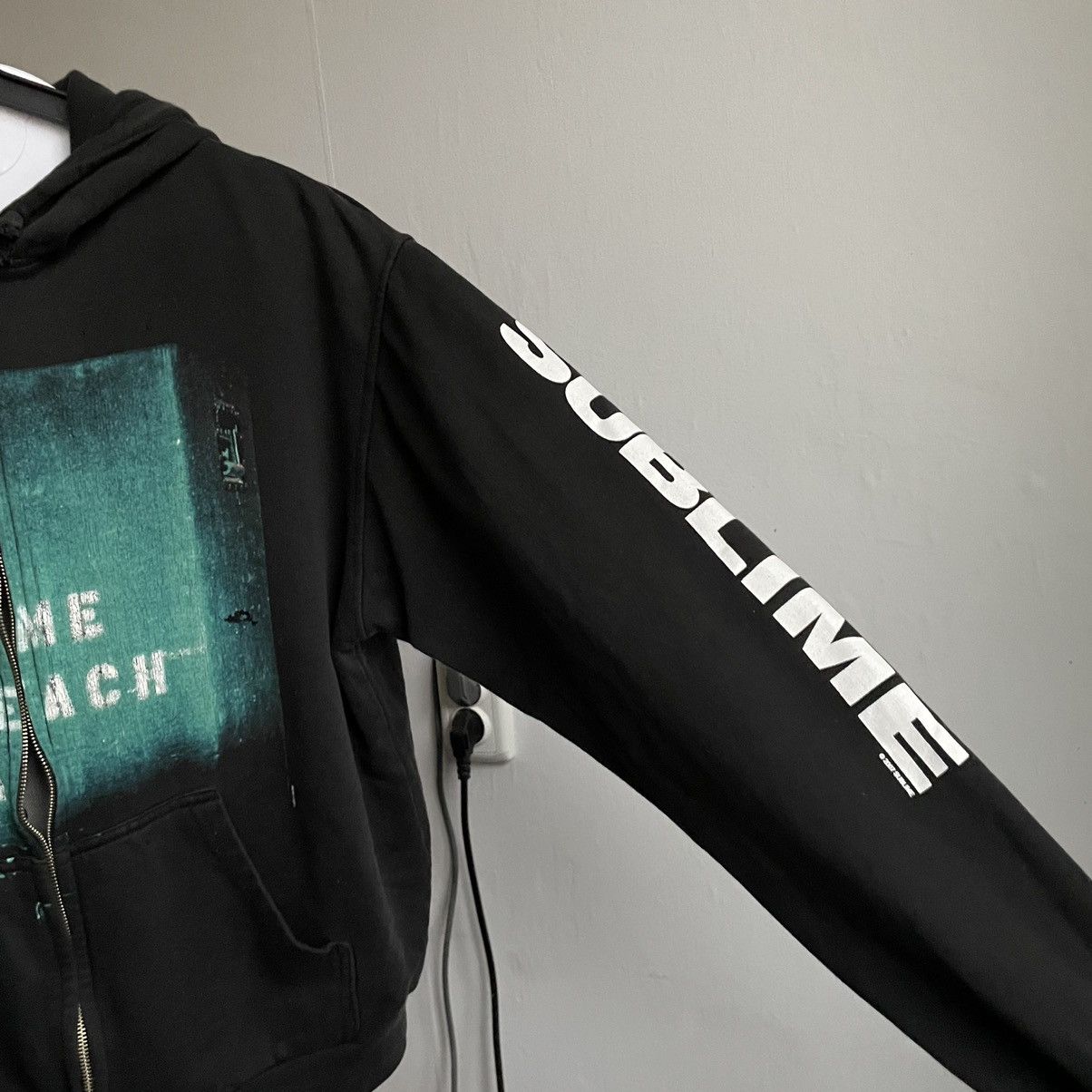 Band Tees Vintage 2007 Sublime Distressed Zip Hoodie Size US M / EU 48-50 / 2 - 3 Thumbnail