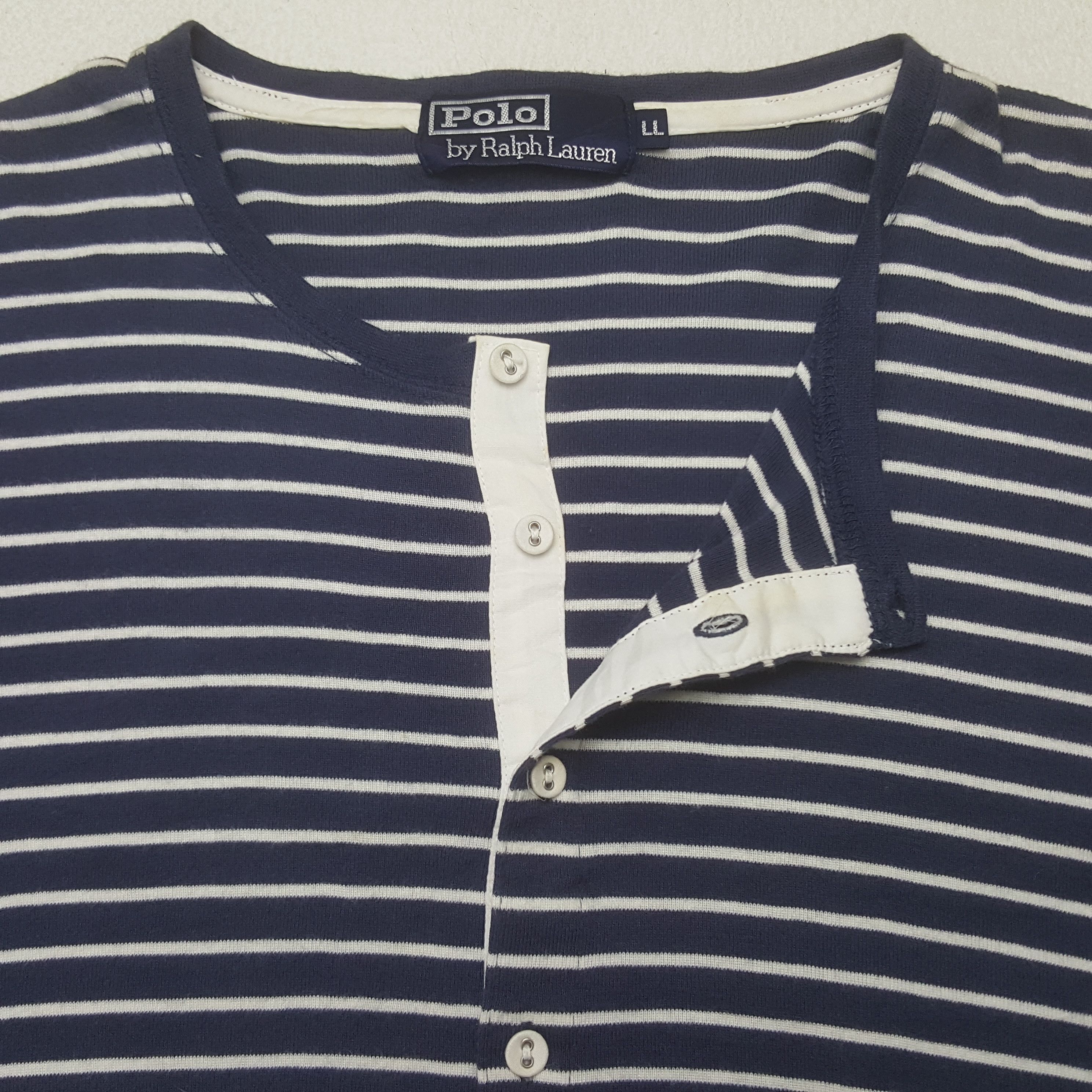 Vintage Polo by Ralph Lauren Stripes Style Tshirt