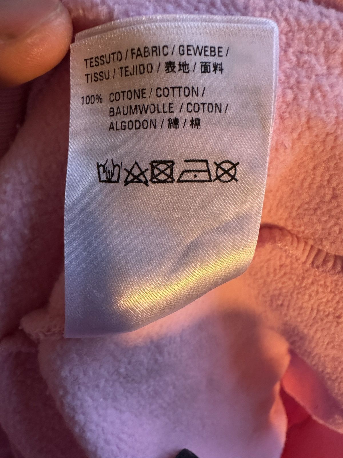 Balenciaga Balenciaga Pink Logo Hoodie Size US L / EU 52-54 / 3 - 7 Thumbnail