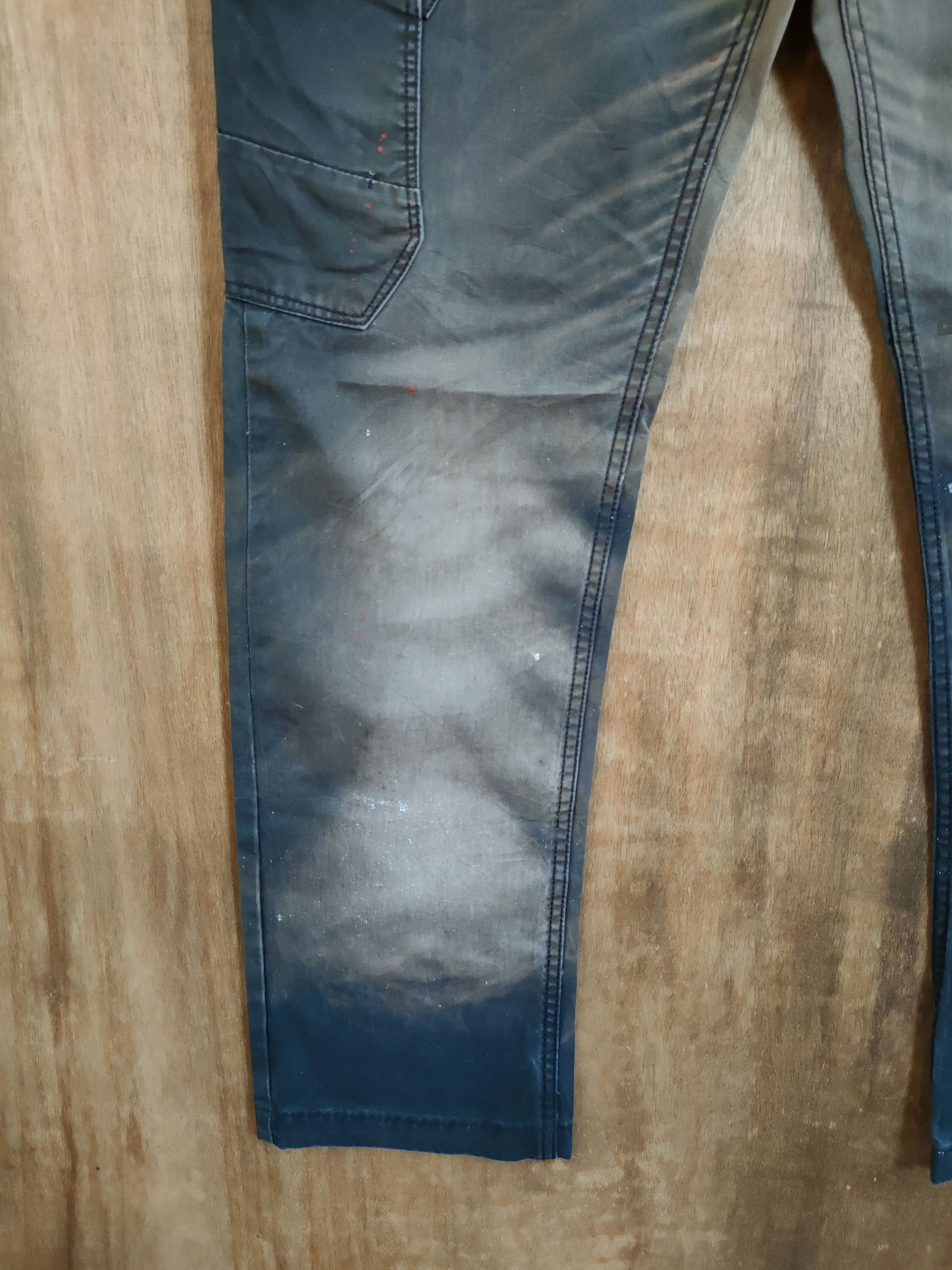 Faded Glory DLL Evenriver thrashed faded distressed cargo pants #46-361 Size US 30 / EU 46 - 2 Thumbnail
