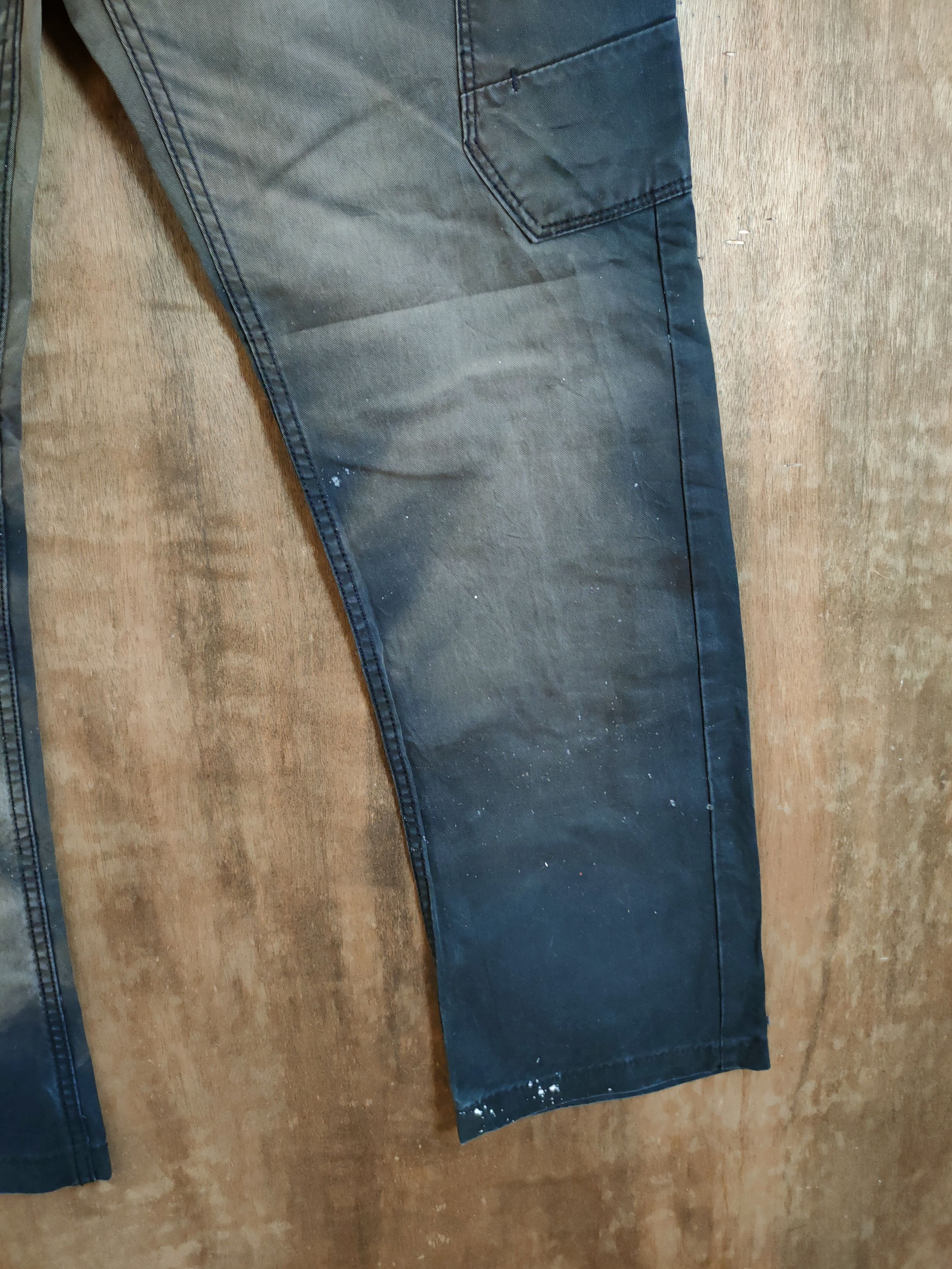 Faded Glory DLL Evenriver thrashed faded distressed cargo pants #46-361 Size US 30 / EU 46 - 3 Thumbnail