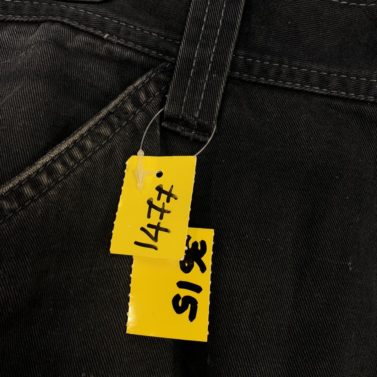 Japanese Brand Japan Blue Multipocket distressed dirty Cargo Pants #3615 Size US 34 / EU 50 - 7 Thumbnail