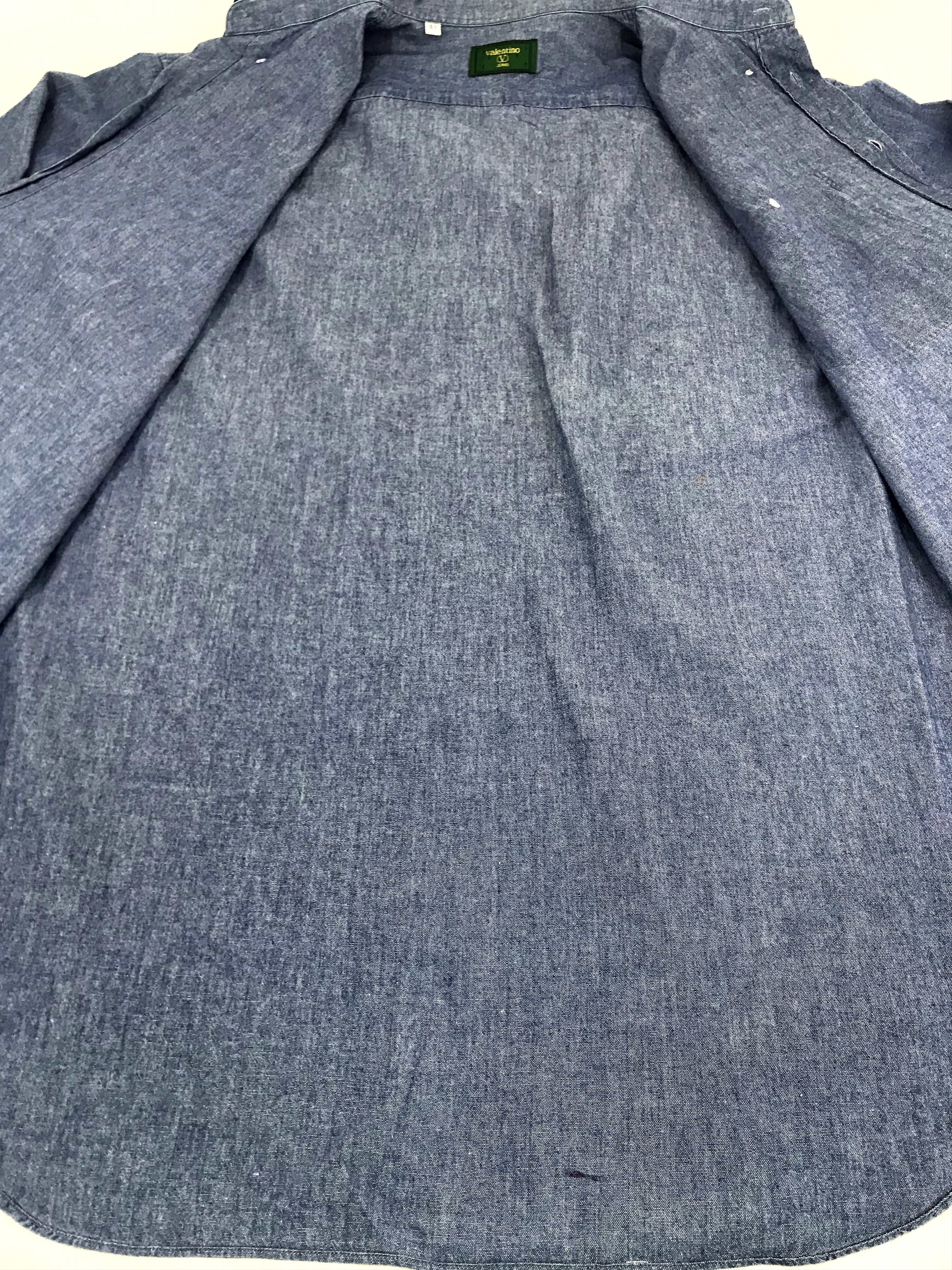 Valentino V Valentino Jeans Italian Designer Western Denim Size US XL / EU 56 / 4 - 4 Thumbnail