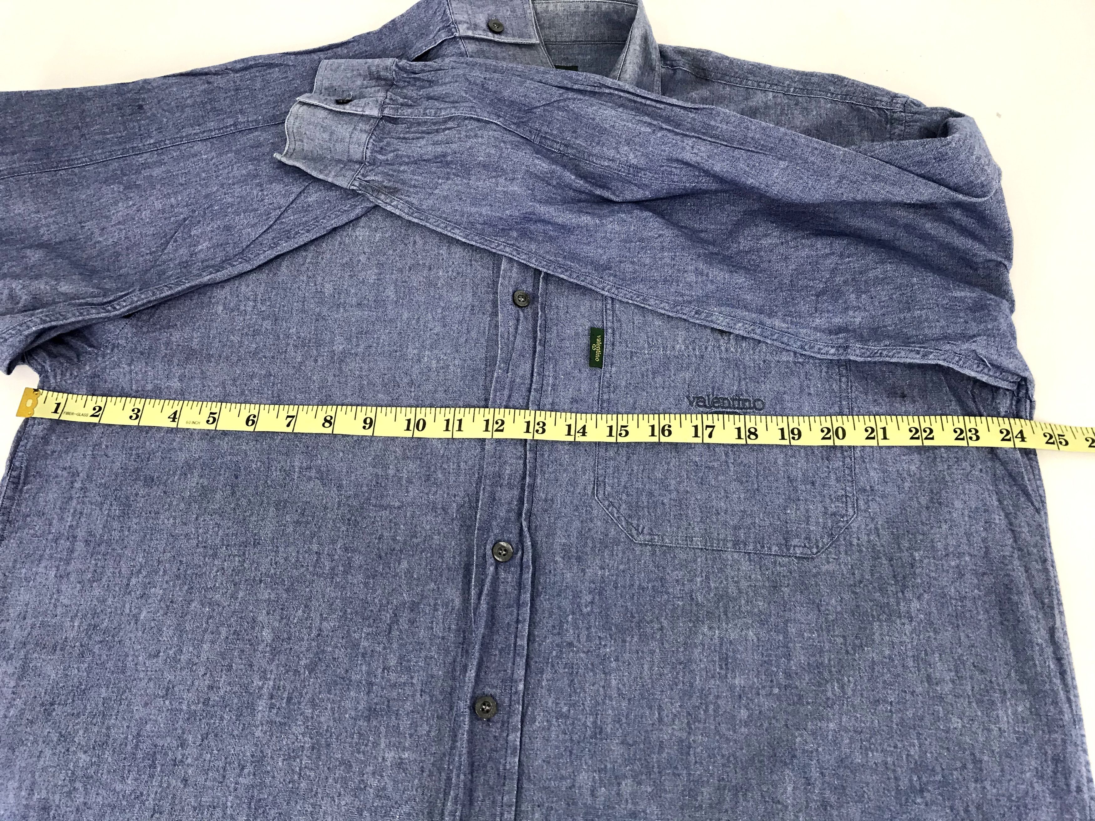 Valentino V Valentino Jeans Italian Designer Western Denim Size US XL / EU 56 / 4 - 10 Thumbnail
