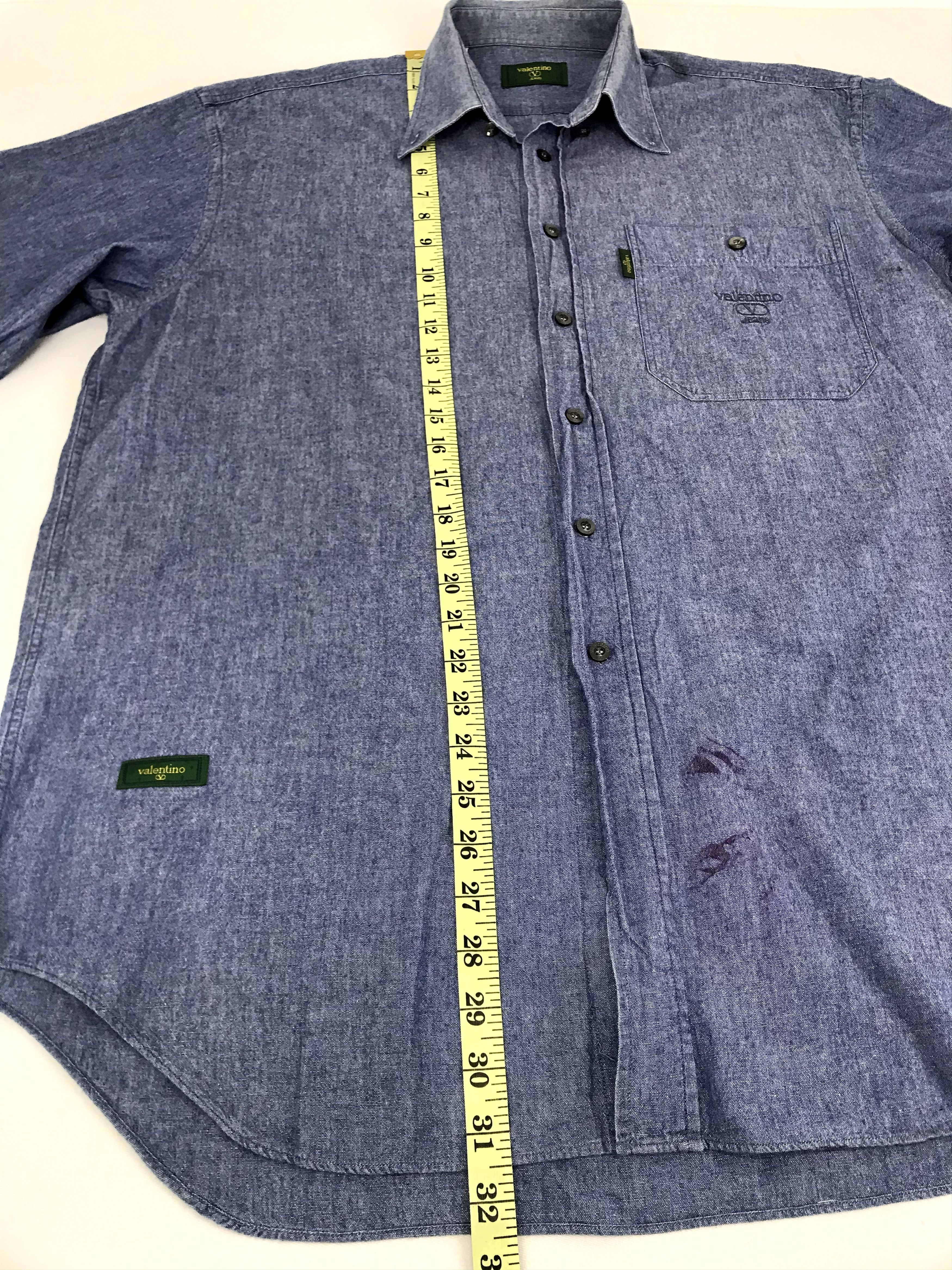 Valentino V Valentino Jeans Italian Designer Western Denim Size US XL / EU 56 / 4 - 11 Thumbnail