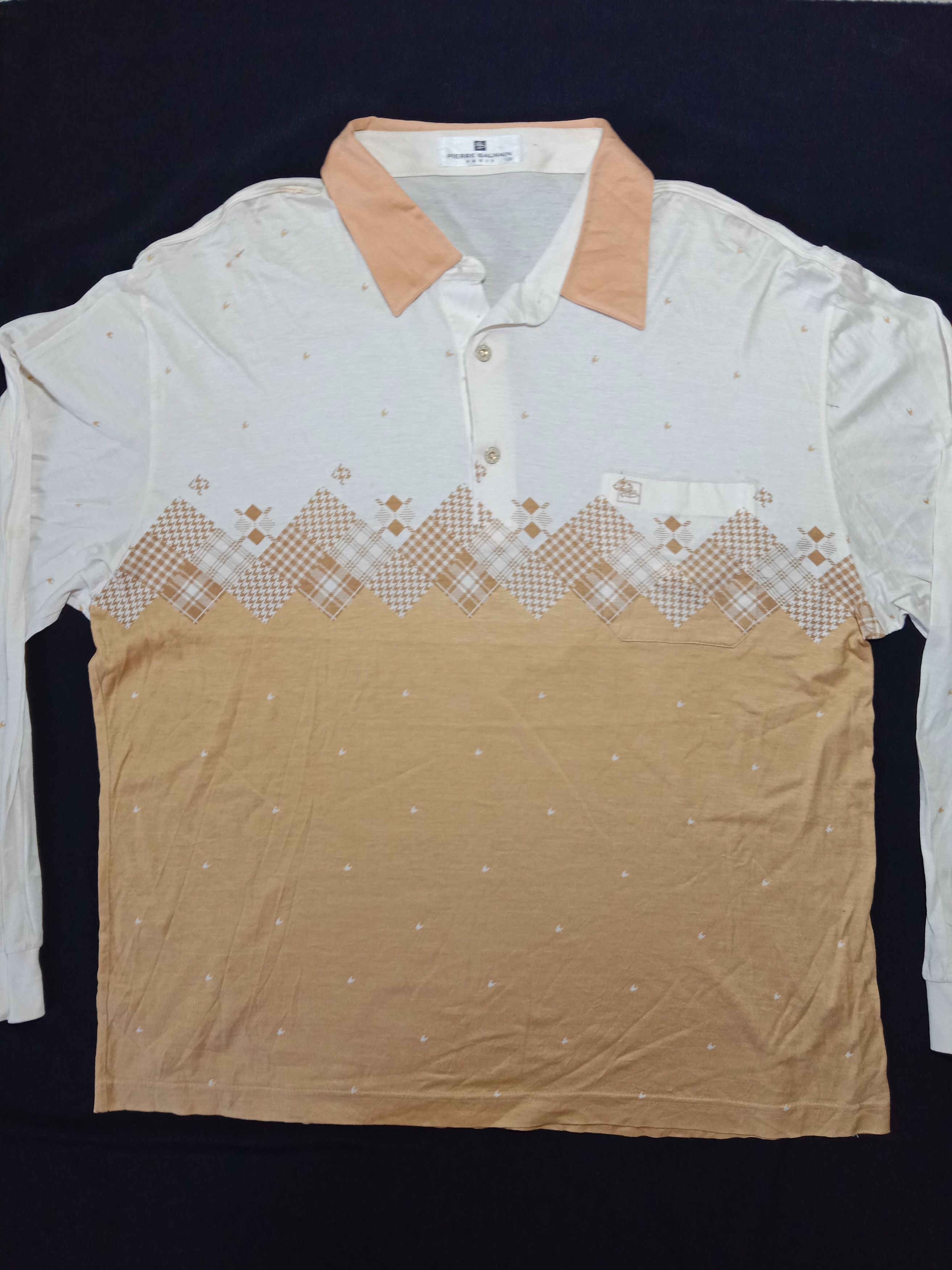 Designer Vintage Pierre Balmain Long Sleeve Shirt Size US M / EU 48-50 / 2 - 3 Thumbnail