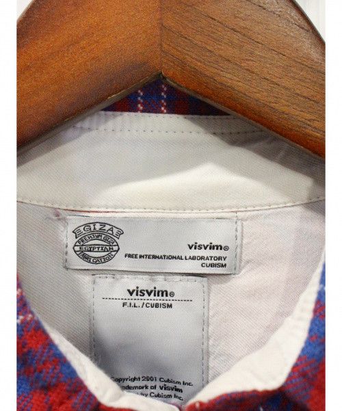 Visvim [1] Visvim Black Elk Flannel Check Shirt Red Size US S / EU 44-46 / 1 - 3 Thumbnail