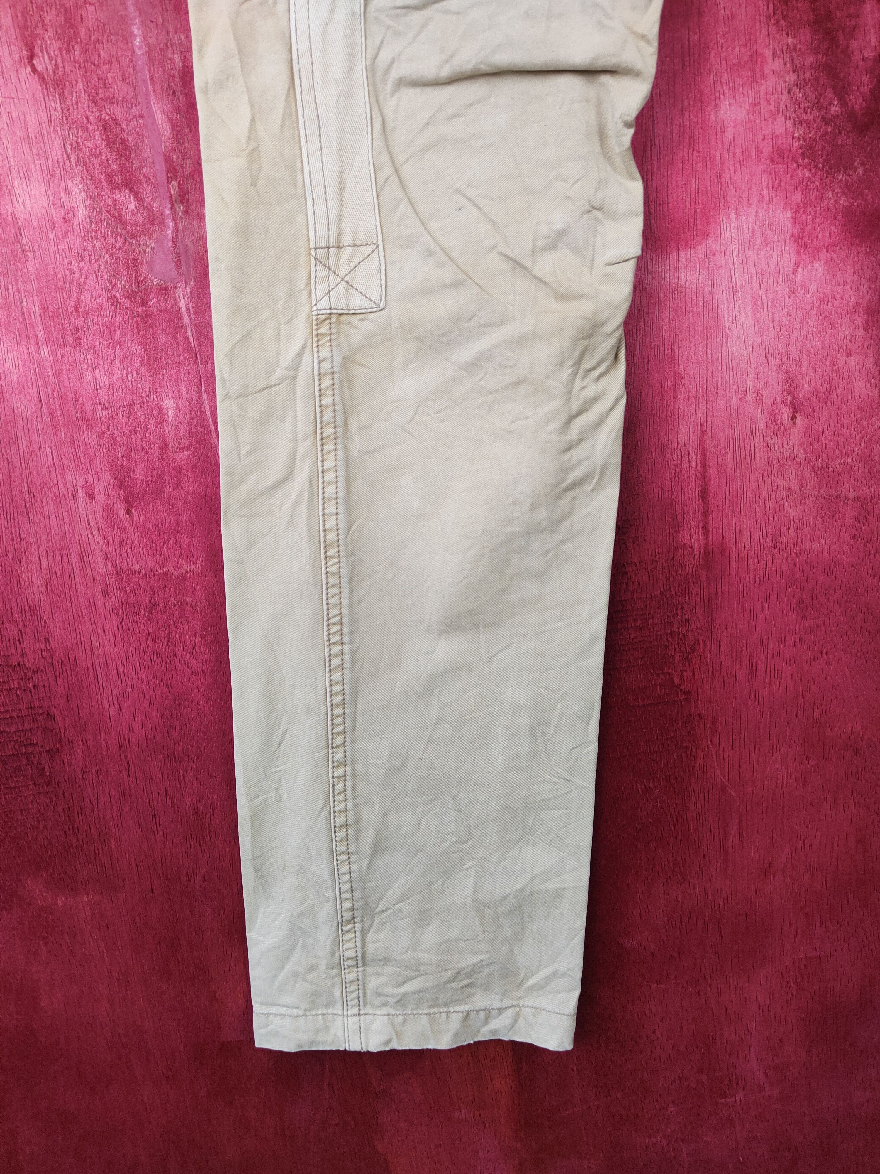 Avirex DL Avirex Brown Multi Pocket Tactical Cargo Pant #S382 Size US 30 / EU 46 - 4 Thumbnail
