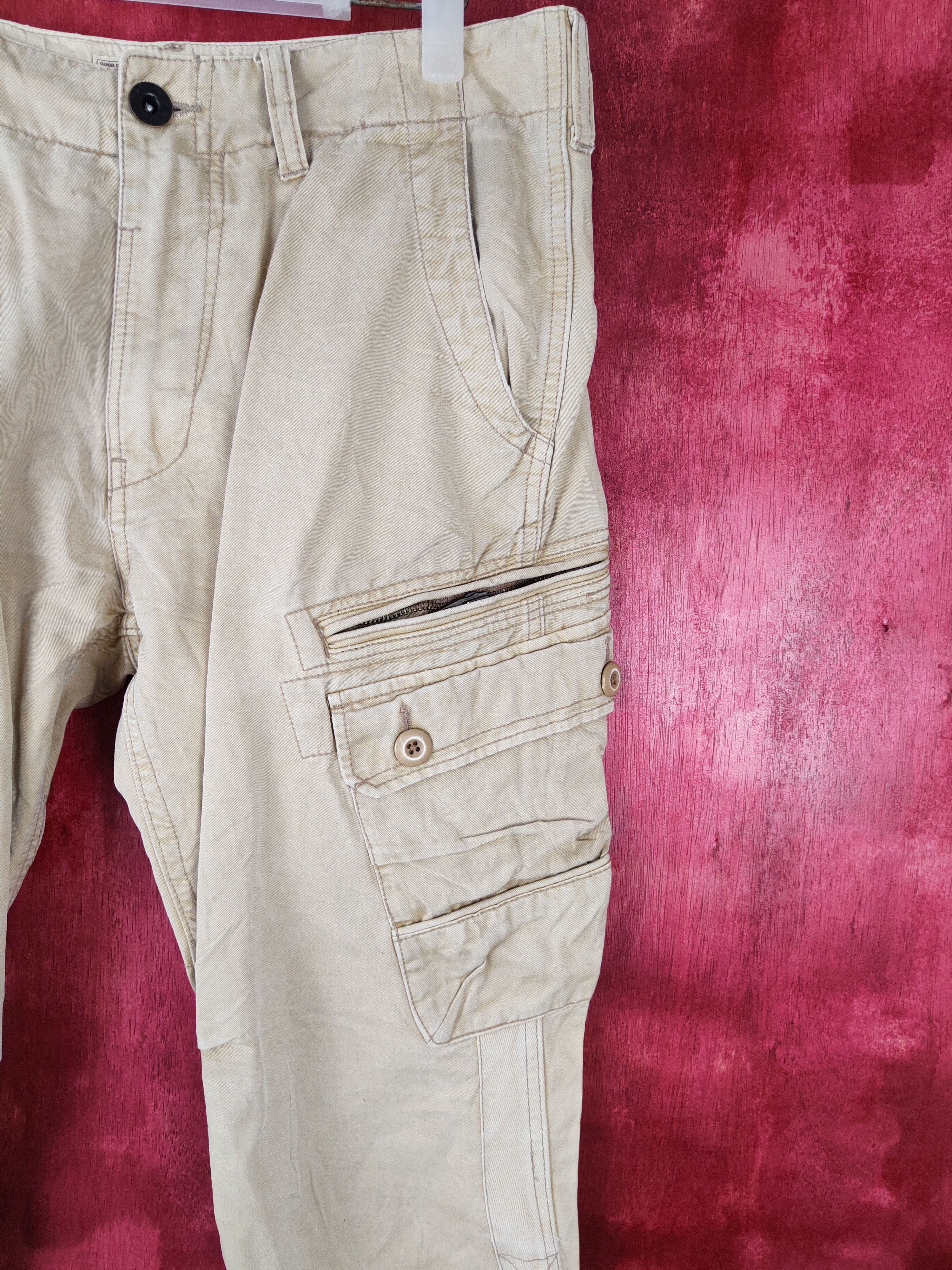 Avirex DL Avirex Brown Multi Pocket Tactical Cargo Pant #S382 Size US 30 / EU 46 - 5 Thumbnail