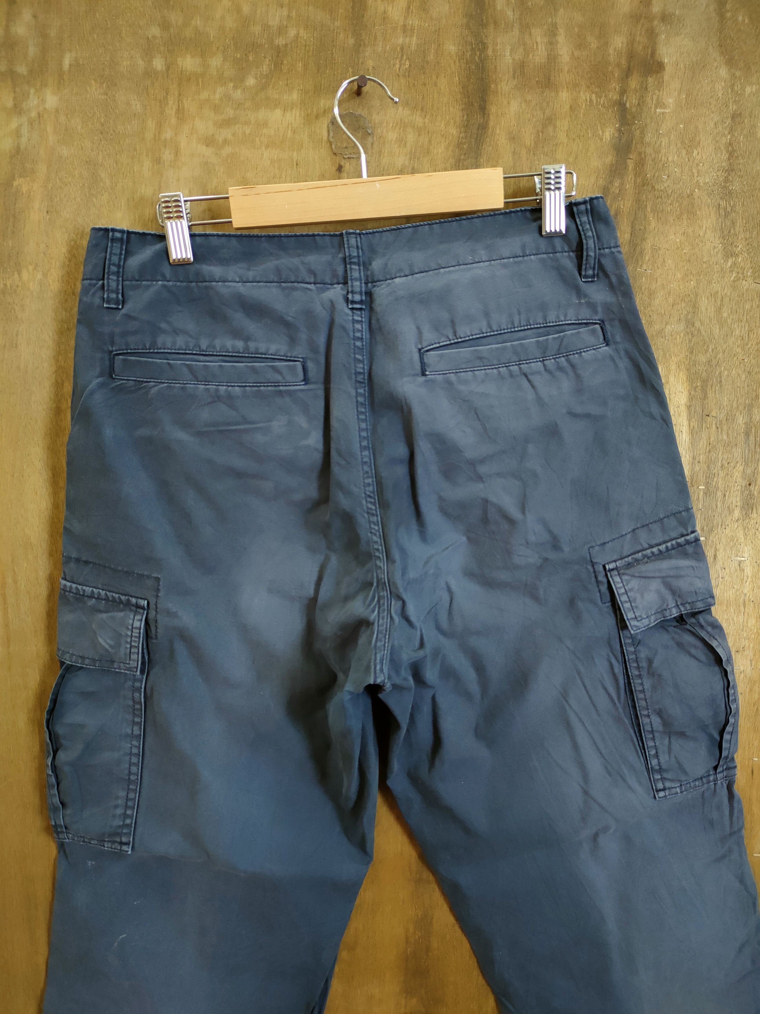 Japanese Brand DLL Uniqlo Faded multipocket tactical cargo pants #46-373 Size US 30 / EU 46 - 8 Thumbnail