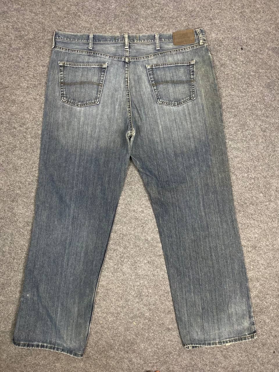 image of Vintage Lee Relaxed Straight Leg Distressed Denim, Men's (Size 43)