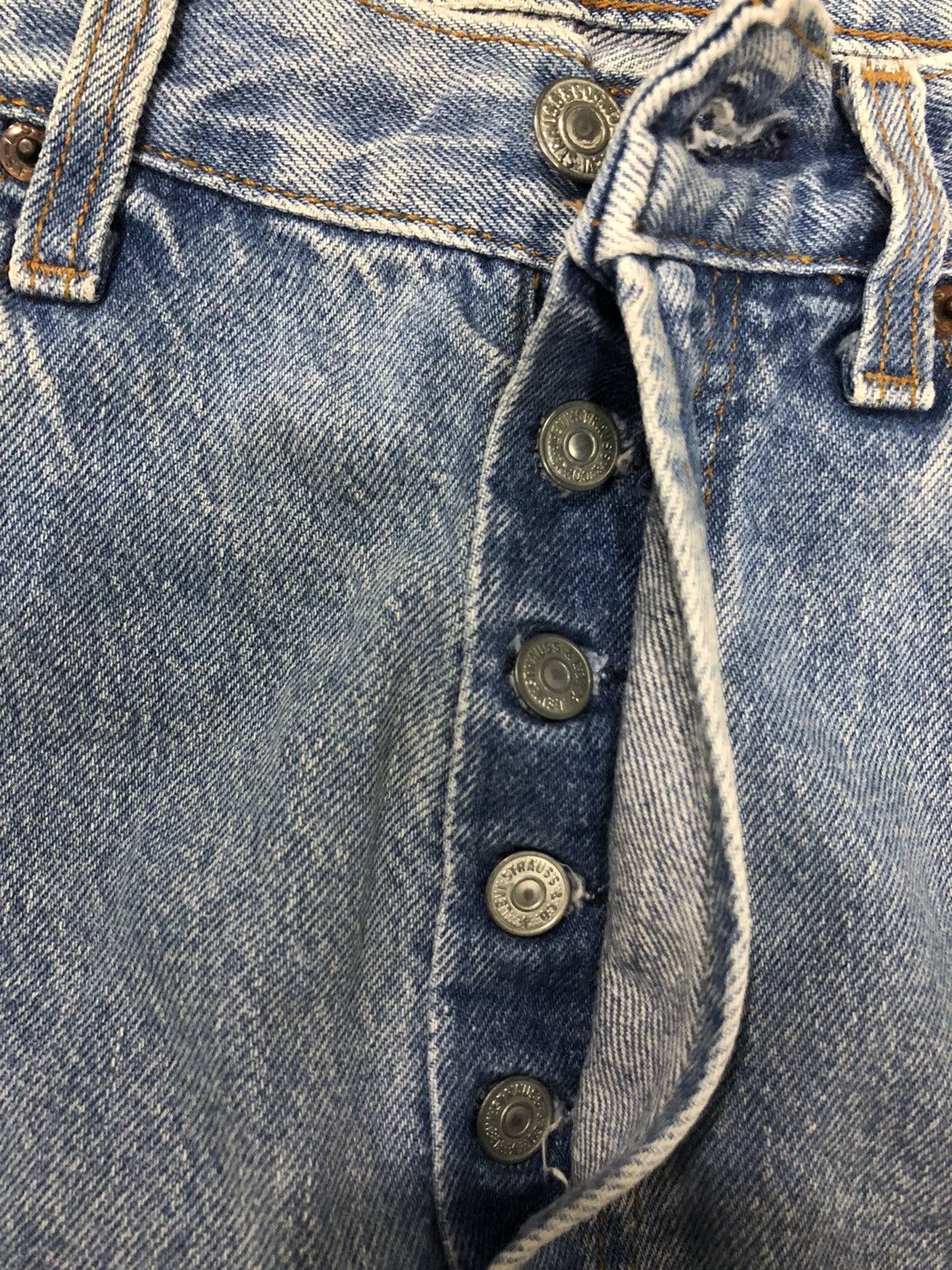 Levi's Vintage Clothing × Vintage Jeans Levis 501 Vintage Distressed Denim Size US 30 / EU 46 - 8 Thumbnail