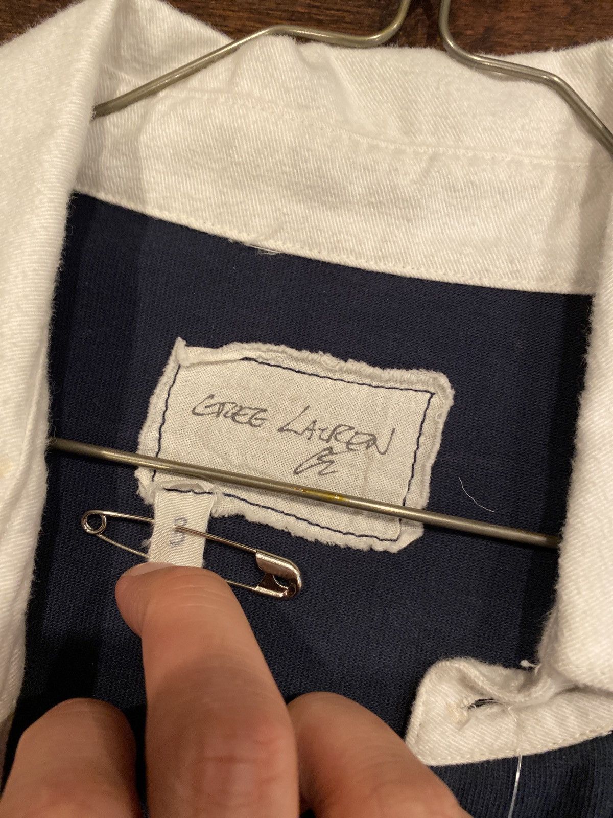 Greg Lauren GREG LAUREN Rugby Polo Prep 50/50 Shirt Jacket Size US L / EU 52-54 / 3 - 12 Thumbnail