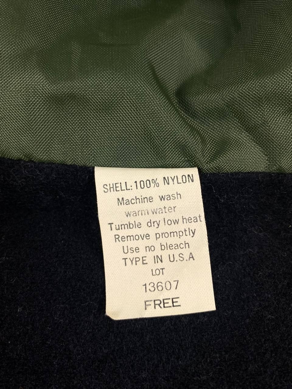 Vintage vintage anorak half zipper jacket wool lining Size US XL / EU 56 / 4 - 7 Thumbnail