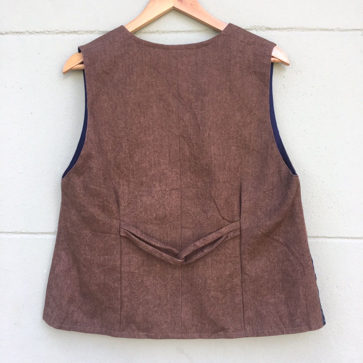 Japanese Brand Japanese Patchwork Vest Size US M / EU 48-50 / 2 - 2 Thumbnail