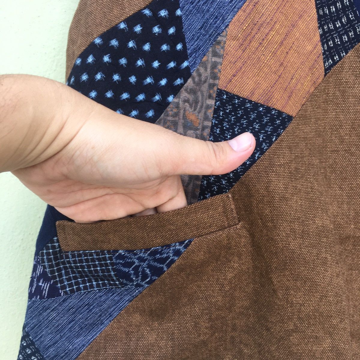 Japanese Brand Japanese Patchwork Vest Size US M / EU 48-50 / 2 - 4 Thumbnail