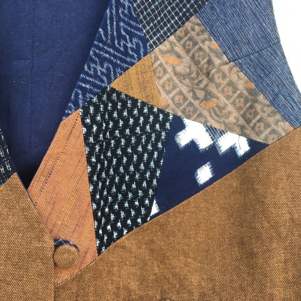 Japanese Brand Japanese Patchwork Vest Size US M / EU 48-50 / 2 - 5 Thumbnail