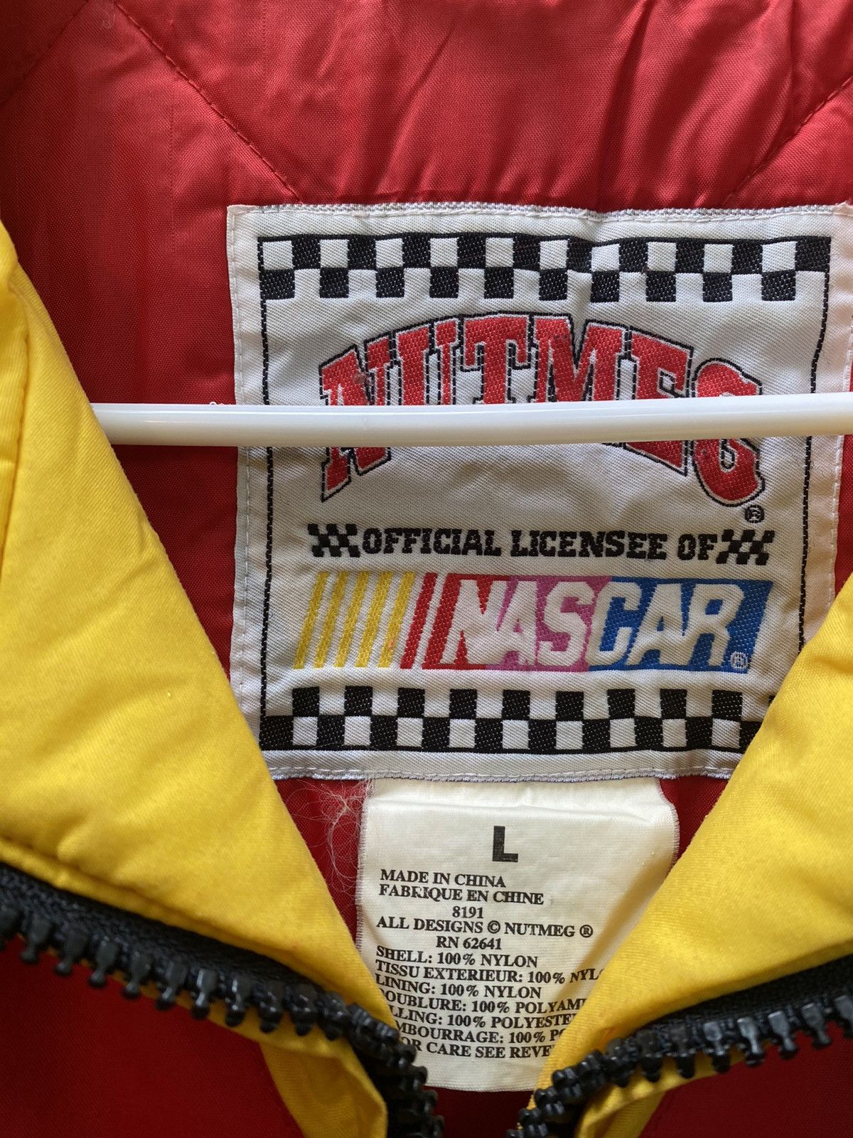 NASCAR × Vintage 90’s Rusty Wallace Miller Nutmeg Ford Racing Puffy Jacket Size US L / EU 52-54 / 3 - 7 Thumbnail