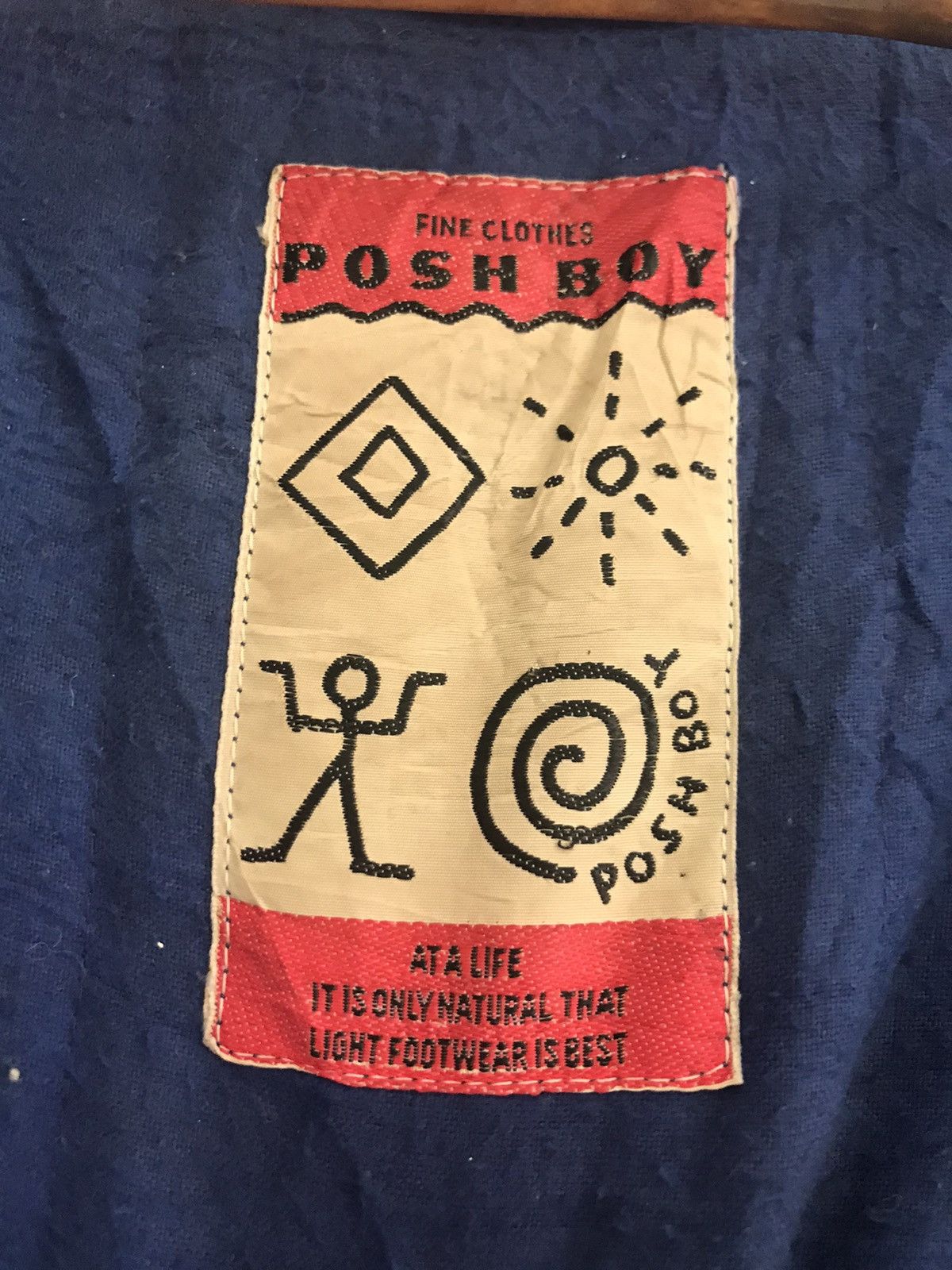 Vintage Vintage Poshboy wool zipper varsity jacket Size US L / EU 52-54 / 3 - 9 Thumbnail