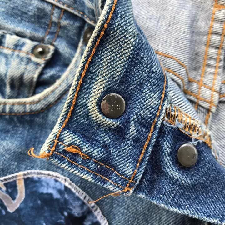 Levi's Vintage Levi’s 501 Boro Sashiko Patchwork Selvedge Jeans Size US 29 - 9 Thumbnail