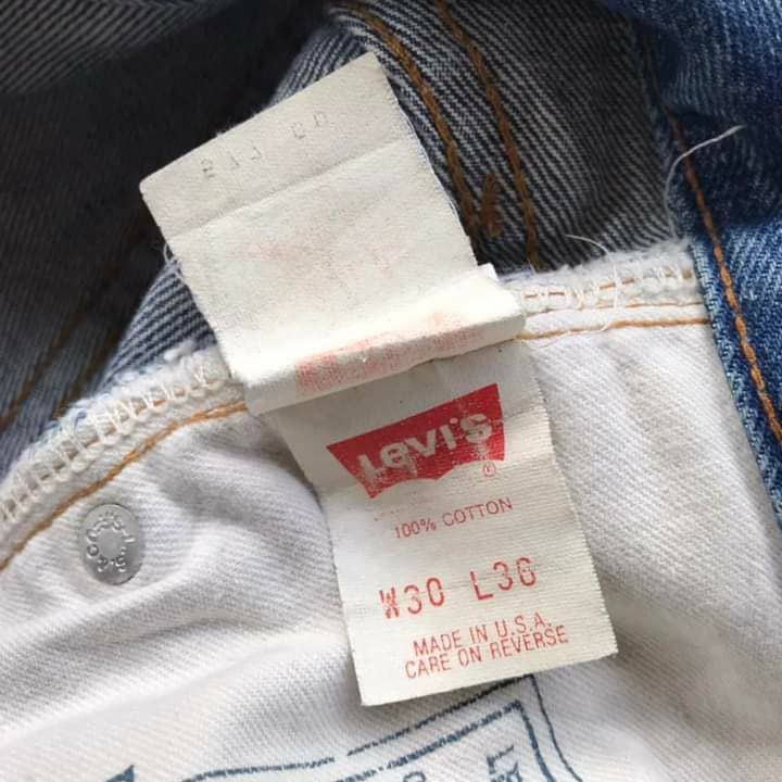 Levi's Vintage Levi’s 501 Boro Sashiko Patchwork Selvedge Jeans Size US 29 - 10 Thumbnail