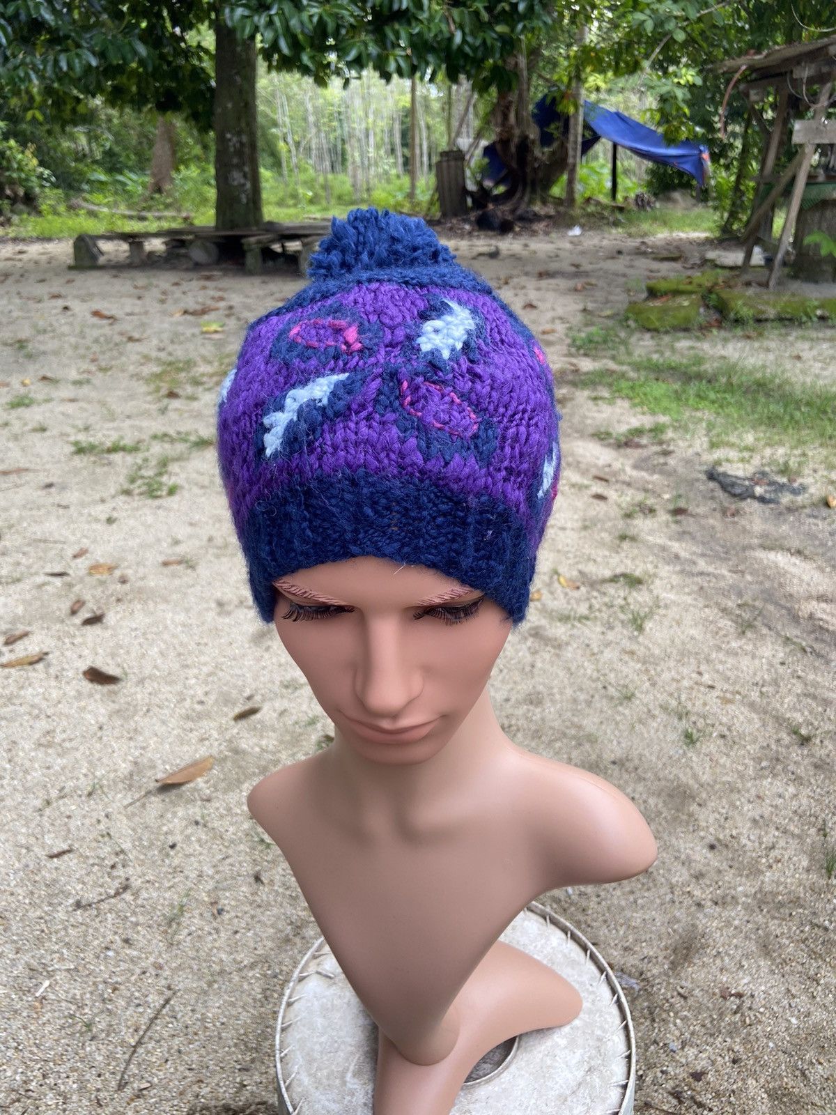 Quicksilver Vintage Roxy Rare Design Beanie Hat Size ONE SIZE - 2 Thumbnail