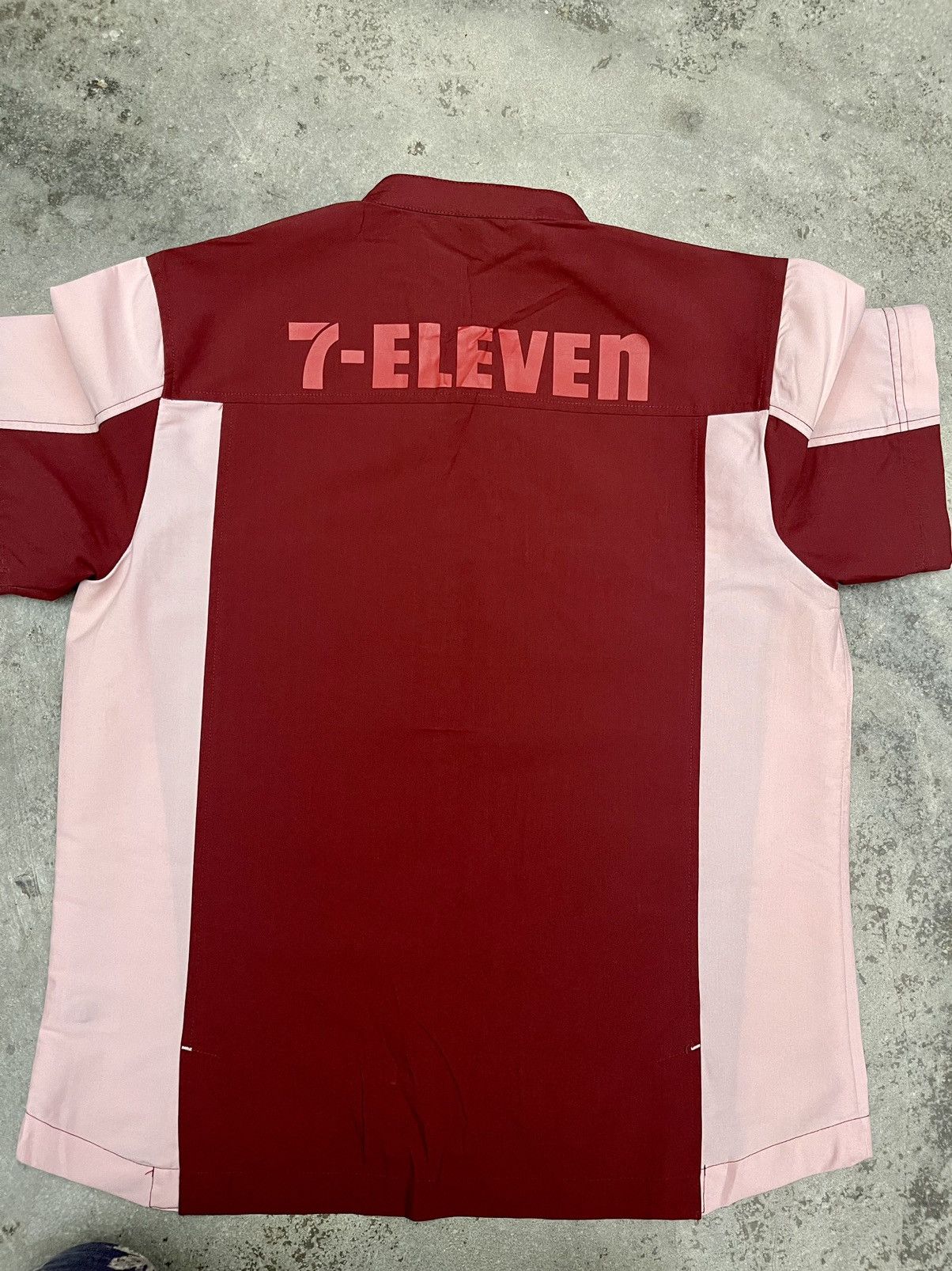 Japanese Brand Vintage 7-Eleven Workwear Shirt Size US M / EU 48-50 / 2 - 6 Thumbnail