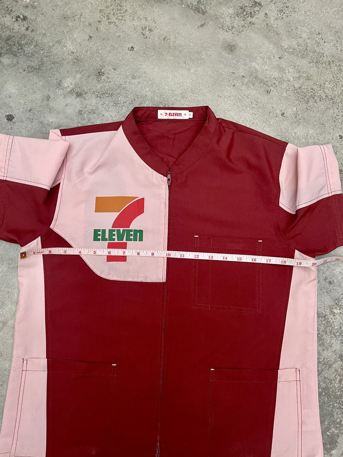 Japanese Brand Vintage 7-Eleven Workwear Shirt Size US M / EU 48-50 / 2 - 4 Thumbnail