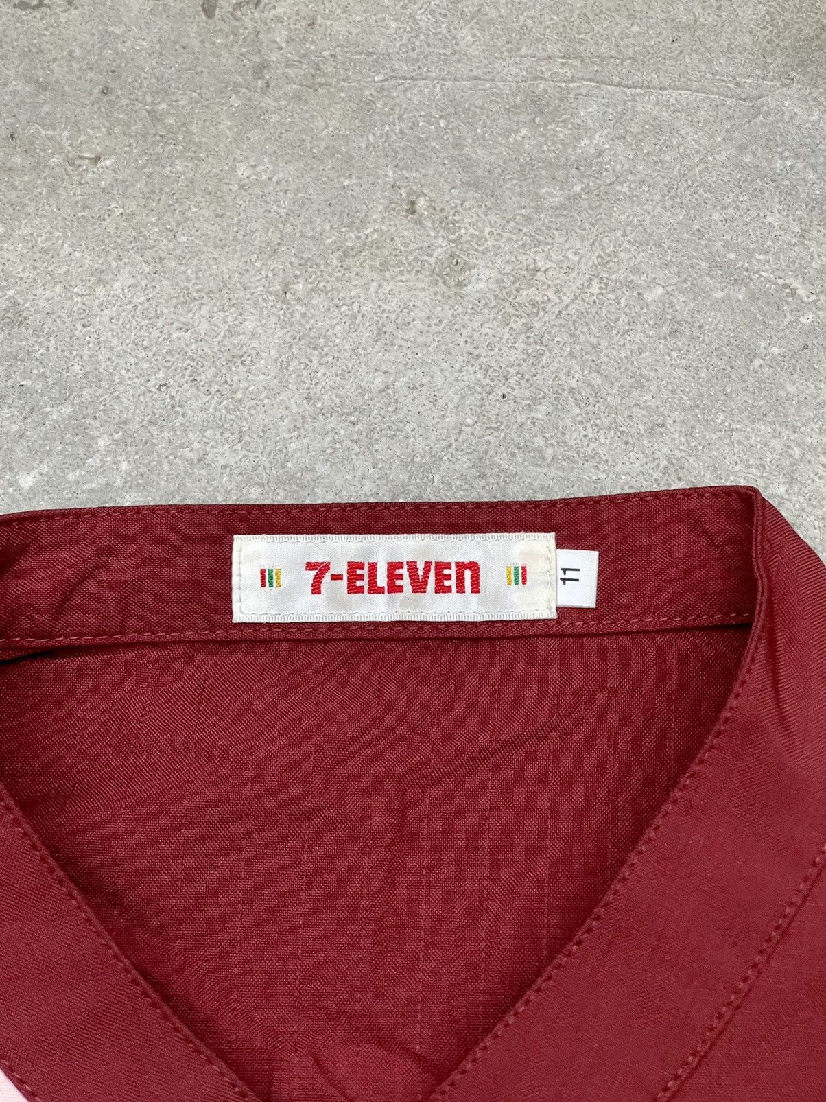 Japanese Brand Vintage 7-Eleven Workwear Shirt Size US M / EU 48-50 / 2 - 3 Thumbnail
