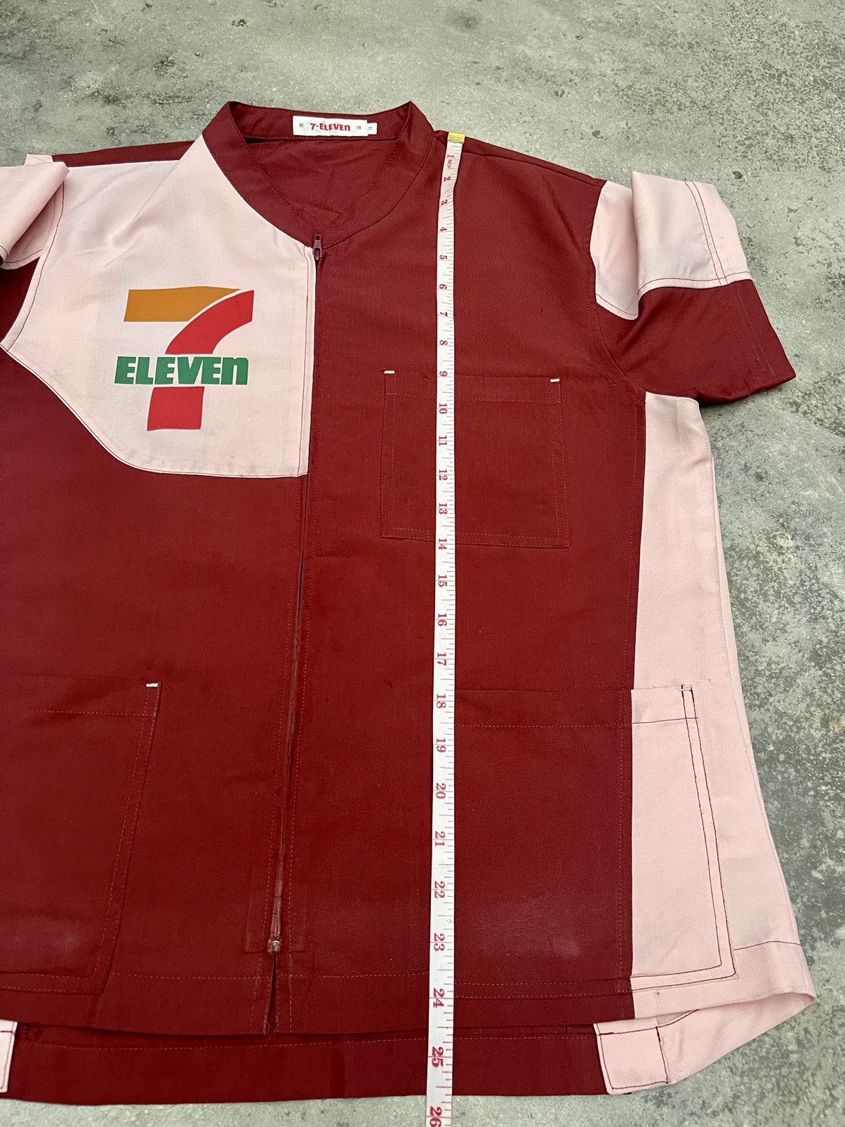 Japanese Brand Vintage 7-Eleven Workwear Shirt Size US M / EU 48-50 / 2 - 5 Thumbnail