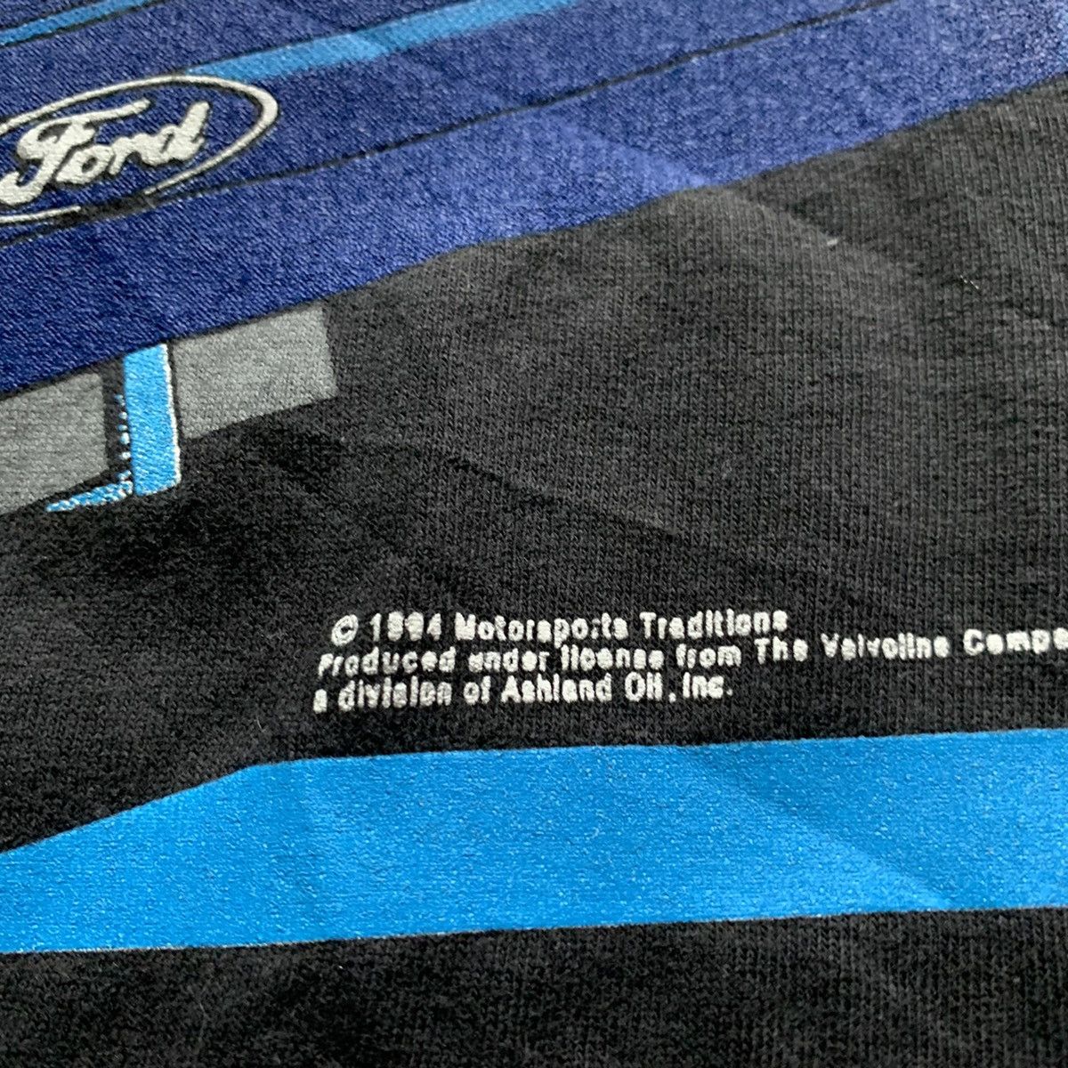 NASCAR Vintage 90s Nascar Mark Martin AOP Graphic Promo T Shirt Size US M / EU 48-50 / 2 - 7 Thumbnail