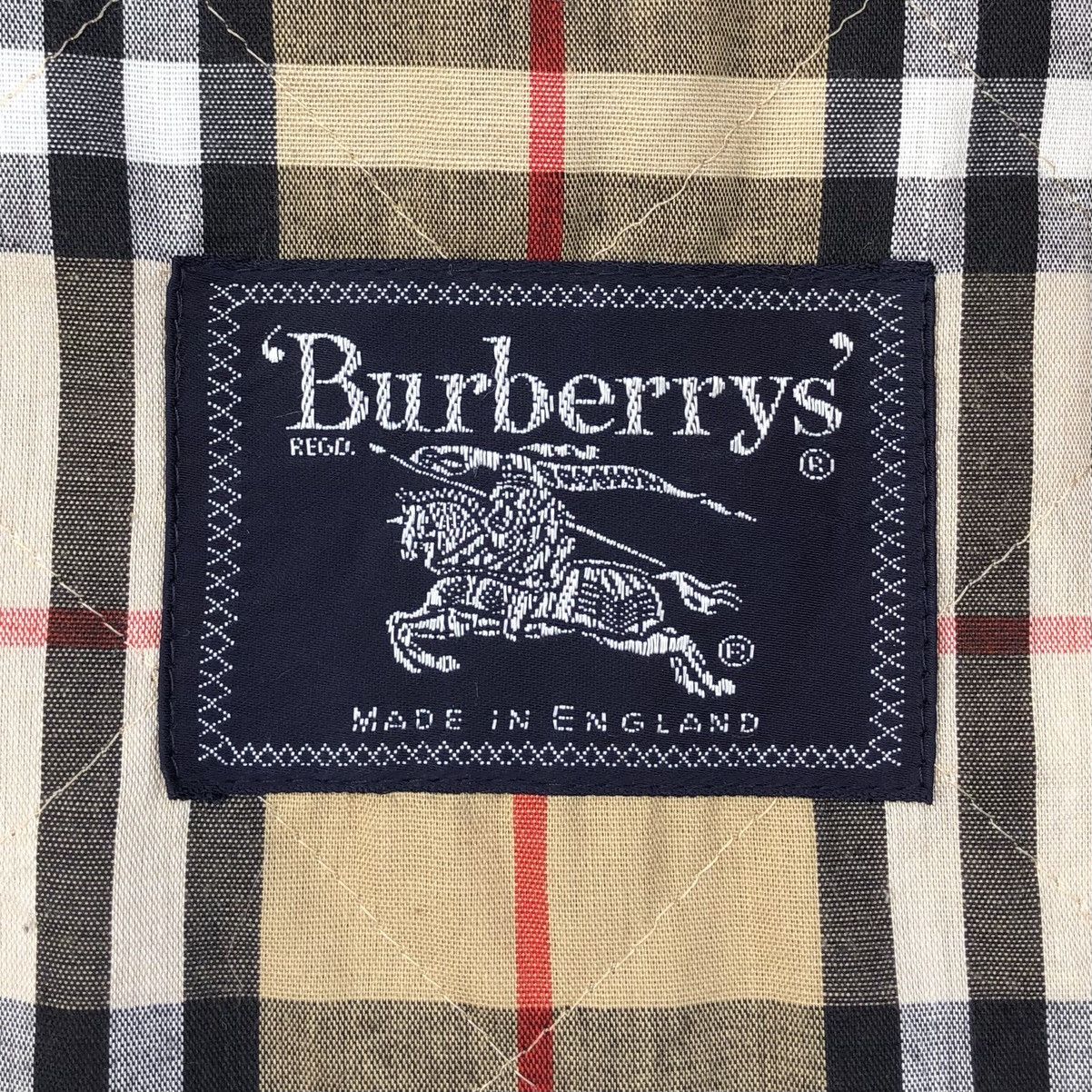 Burberry × Vintage Vintage Burberrys Lined Novacheck Jacket Made In England Size US L / EU 52-54 / 3 - 11 Thumbnail