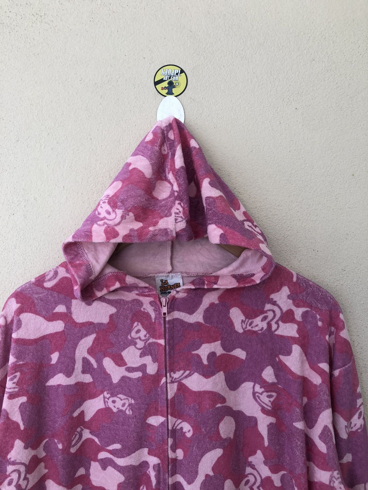 Japanese Brand LA HORNER FULLPRINT HOODIE Size US M / EU 48-50 / 2 - 3 Thumbnail
