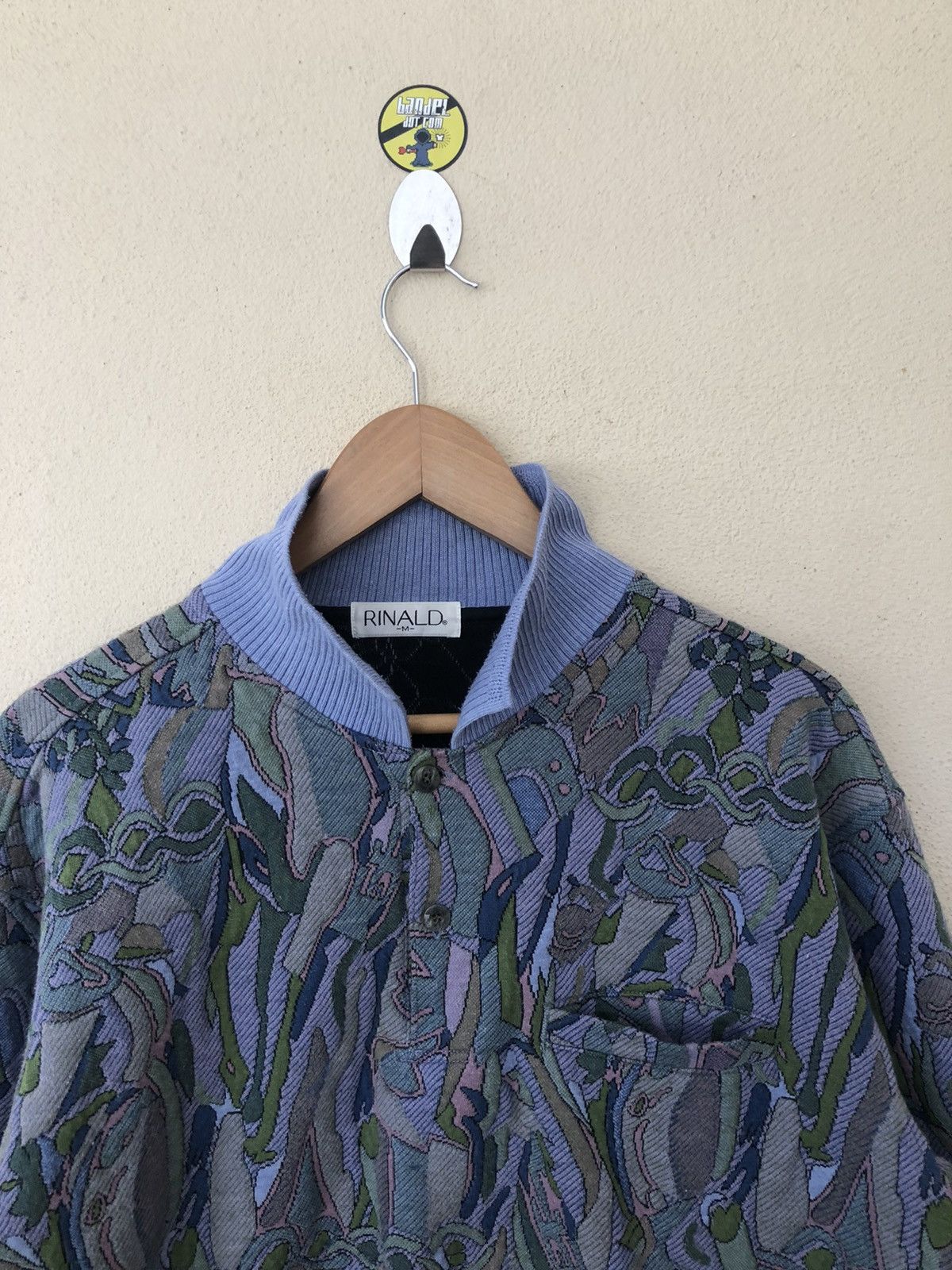 Japanese Brand × Vintage VINTAGE RINALD EMBROIDERED SWEATSHIRT Size US M / EU 48-50 / 2 - 2 Thumbnail